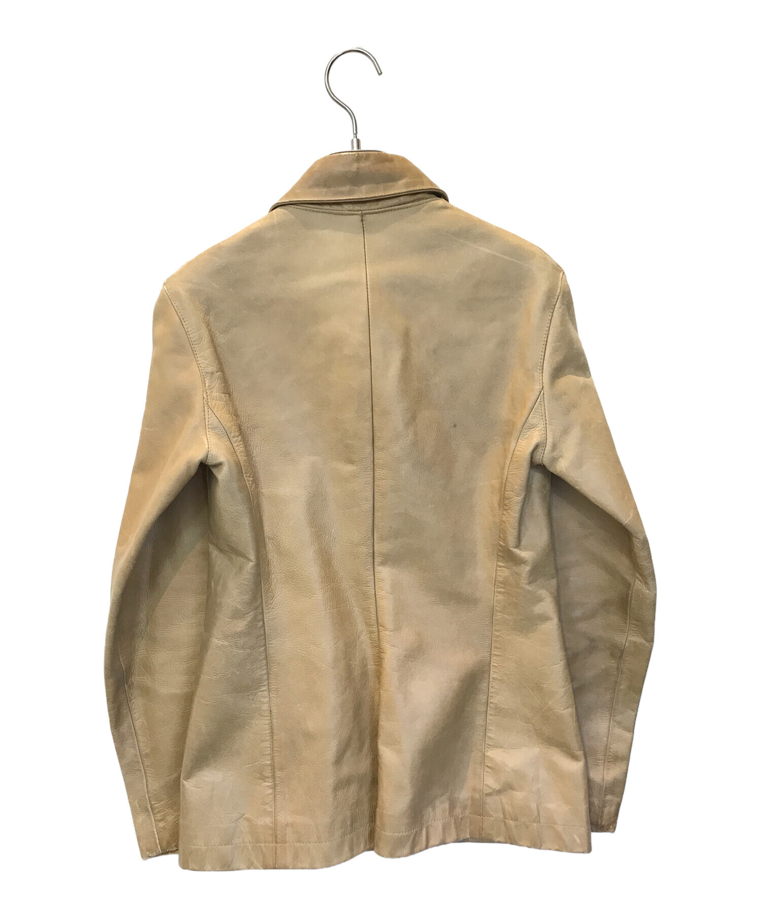 中古・古着通販】A.P.C. (アーペーセー) レザージャケット ブラウン サイズ:S｜ブランド・古着通販 トレファク公式【TREFAC  FASHION】スマホサイト