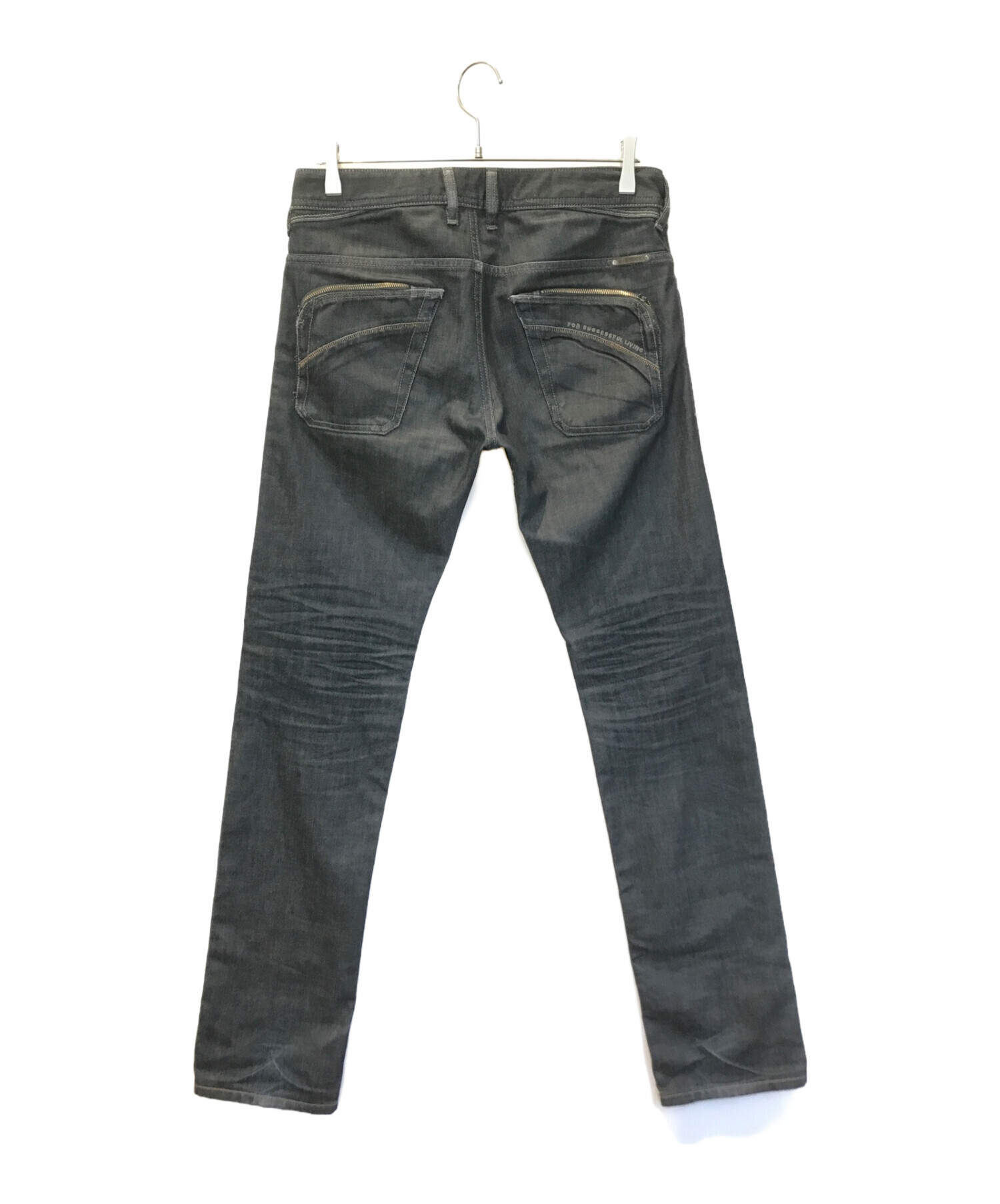 中古・古着通販】DIESEL (ディーゼル) コーティングデニムパンツ ブラック サイズ:W29×L34｜ブランド・古着通販  トレファク公式【TREFAC FASHION】スマホサイト