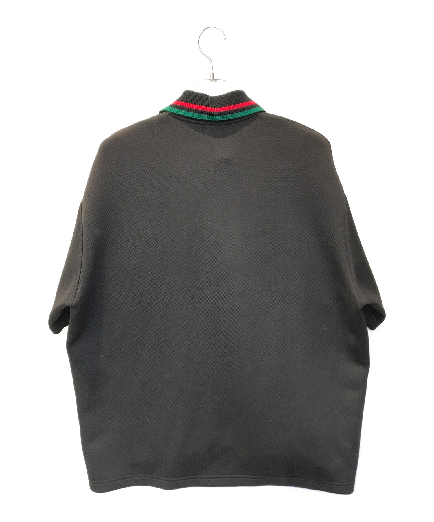 kolor/BEACON (カラービーコン) ダンボール鹿の子ポロシャツ ブラック サイズ:1