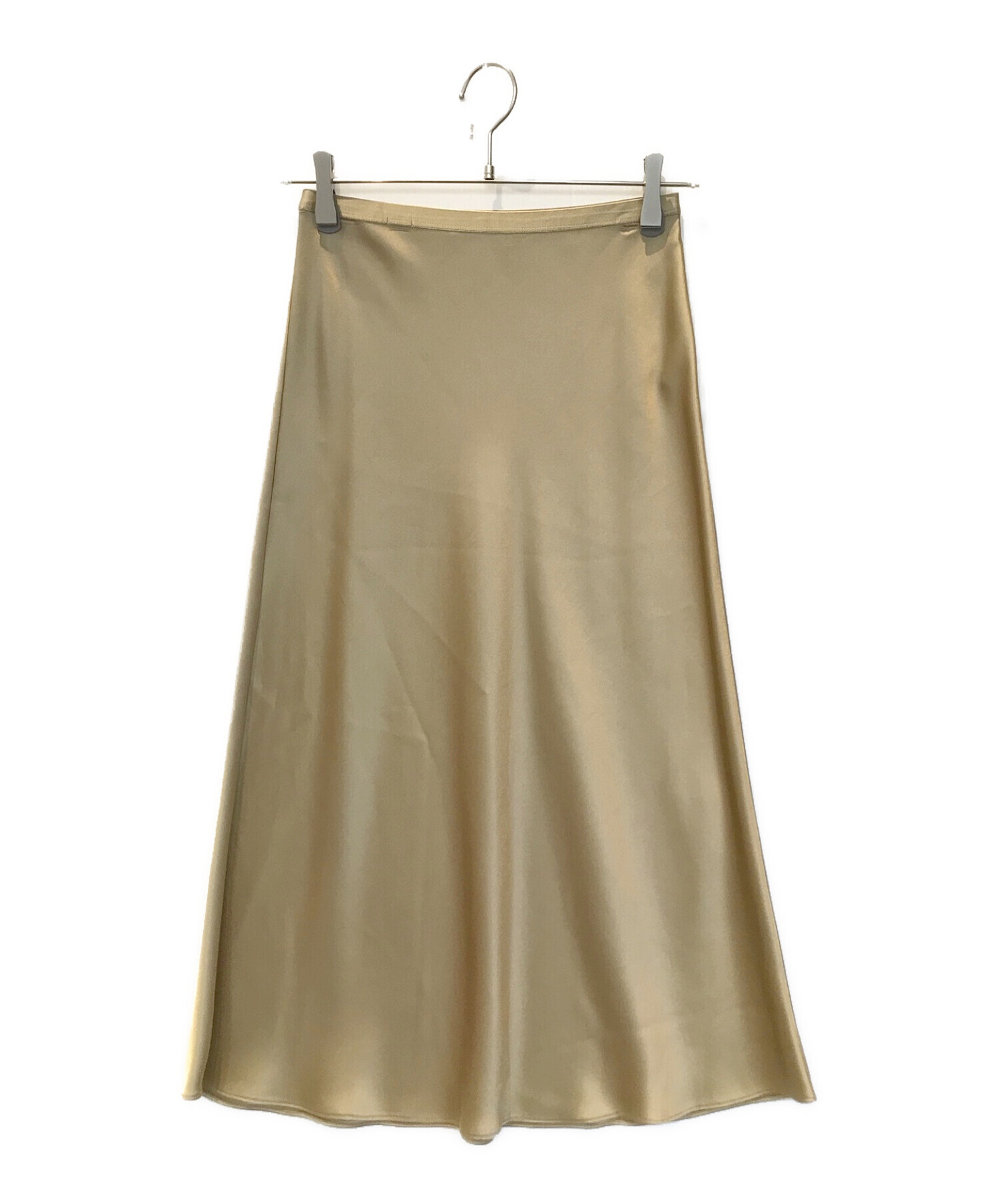POLO RALPH LAUREN (ポロ・ラルフローレン) サテンスカート ゴールド サイズ:2