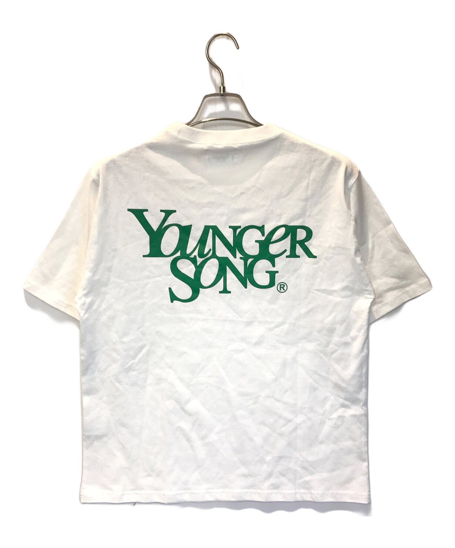 中古・古着通販】YOUNGER SONG (ヤンガーソング) プリントTシャツ ホワイト サイズ:L｜ブランド・古着通販 トレファク公式【TREFAC  FASHION】スマホサイト