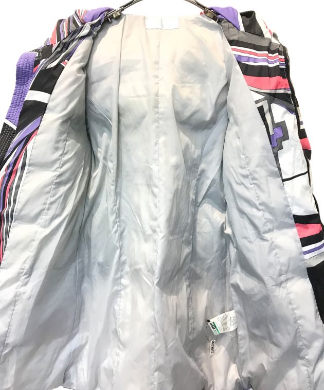 中古・古着通販】Emilio Pucci (エミリオ プッチ) 総柄ダウンコート ブラック サイズ:38｜ブランド・古着通販  トレファク公式【TREFAC FASHION】スマホサイト