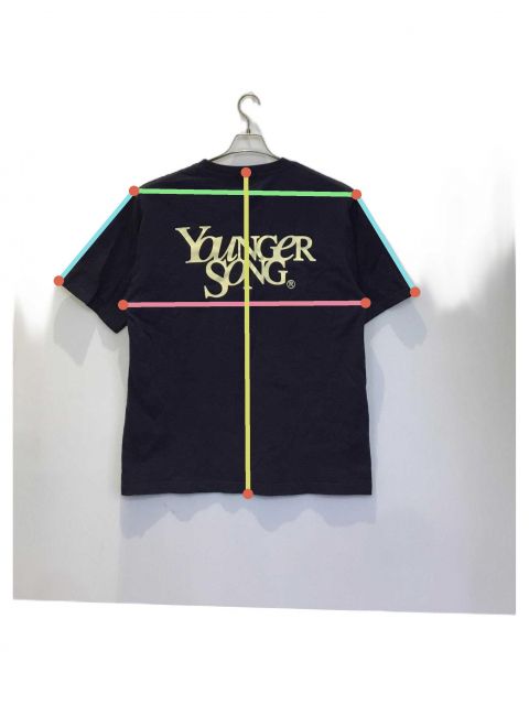 中古・古着通販】YOUNGER SONG (ヤンガーソング) Tシャツ ネイビー サイズ:L｜ブランド・古着通販 トレファク公式【TREFAC  FASHION】スマホサイト