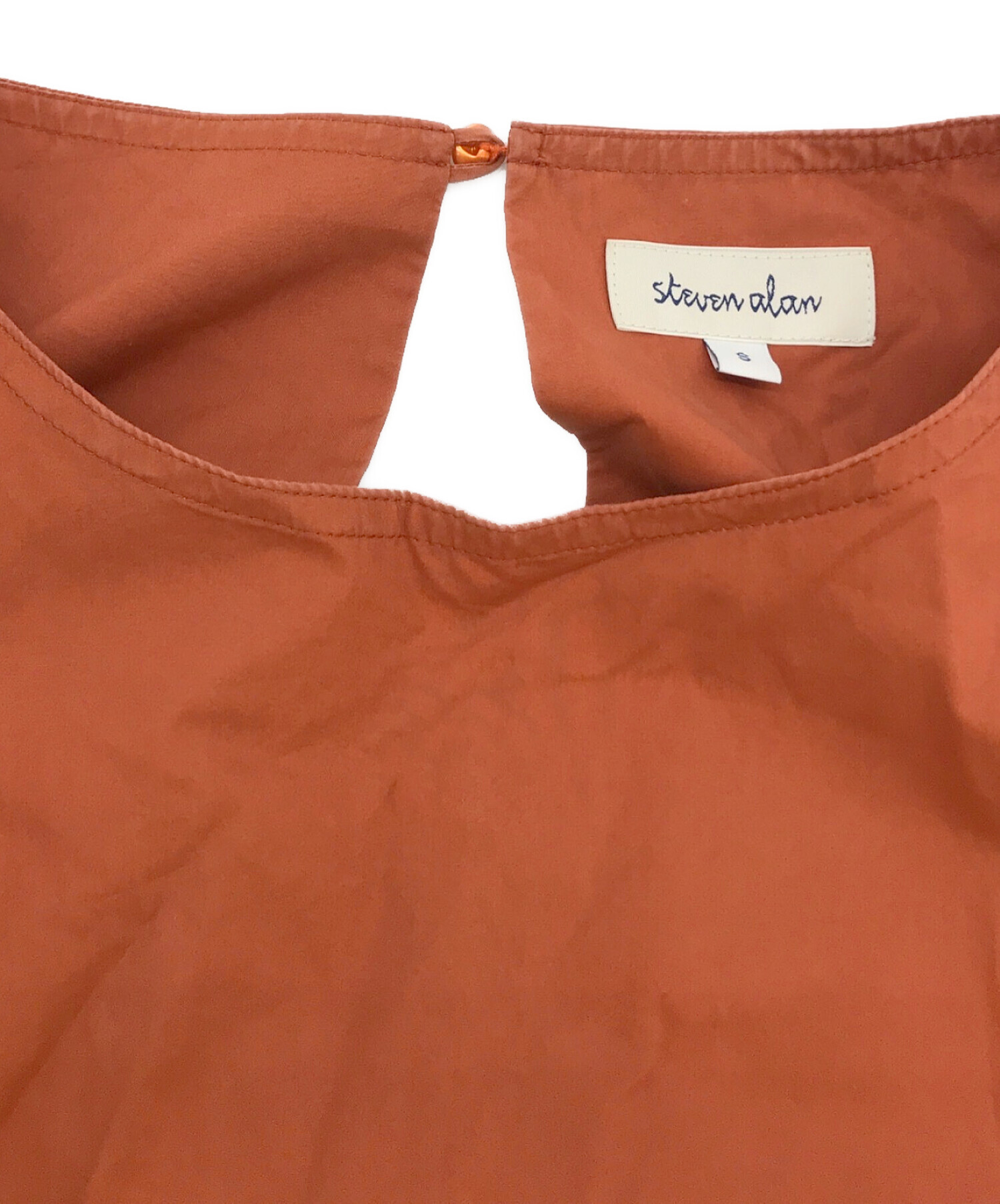 中古・古着通販】STEVEN ALAN (スティーブンアラン) COTTON FLARE TENT DRESS ブラウン  サイズ:S｜ブランド・古着通販 トレファク公式【TREFAC FASHION】スマホサイト