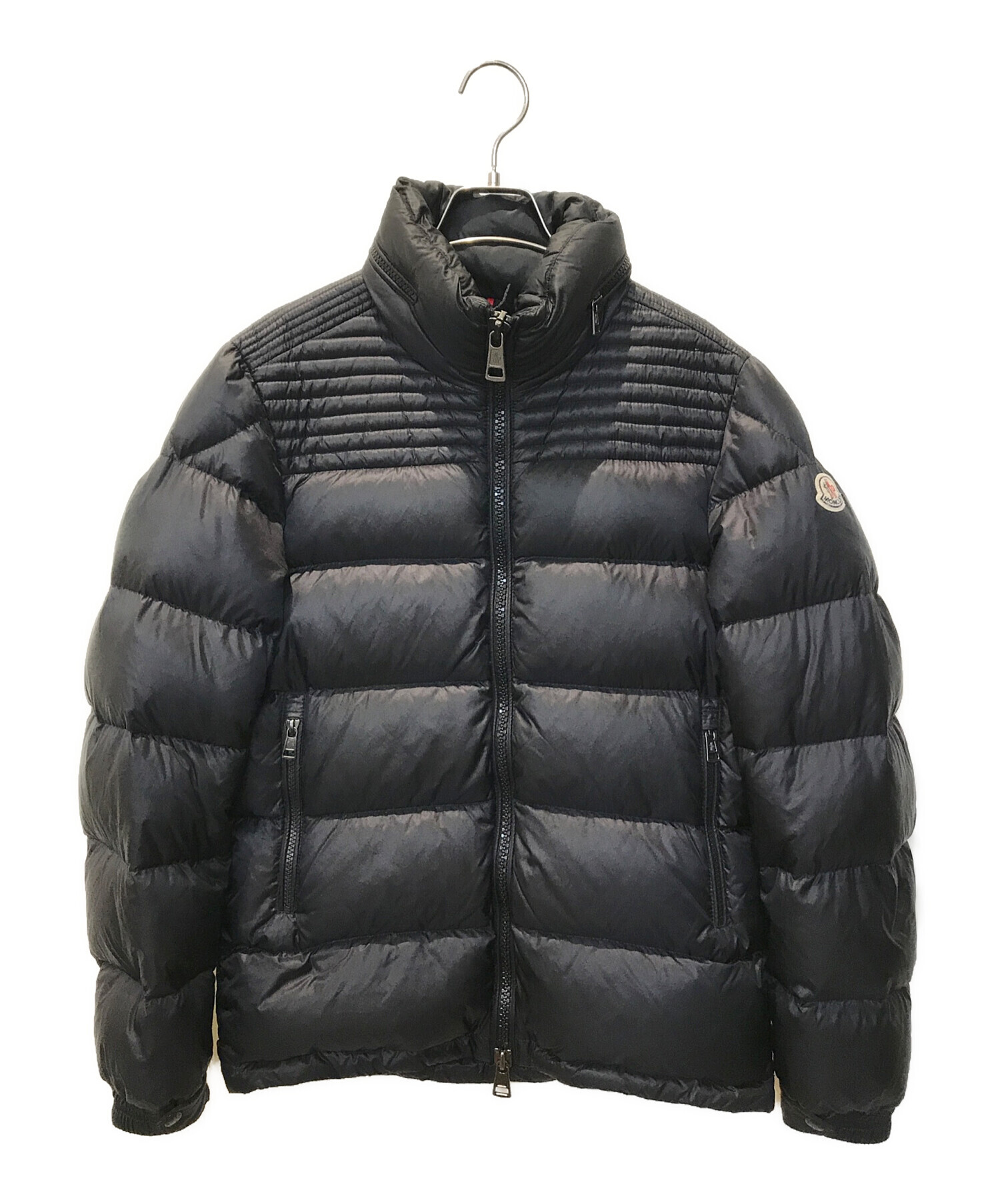 中古・古着通販】MONCLER (モンクレール) ダウンジャケット A2-091-41332-85-53740 ブラック  サイズ:1｜ブランド・古着通販 トレファク公式【TREFAC FASHION】スマホサイト