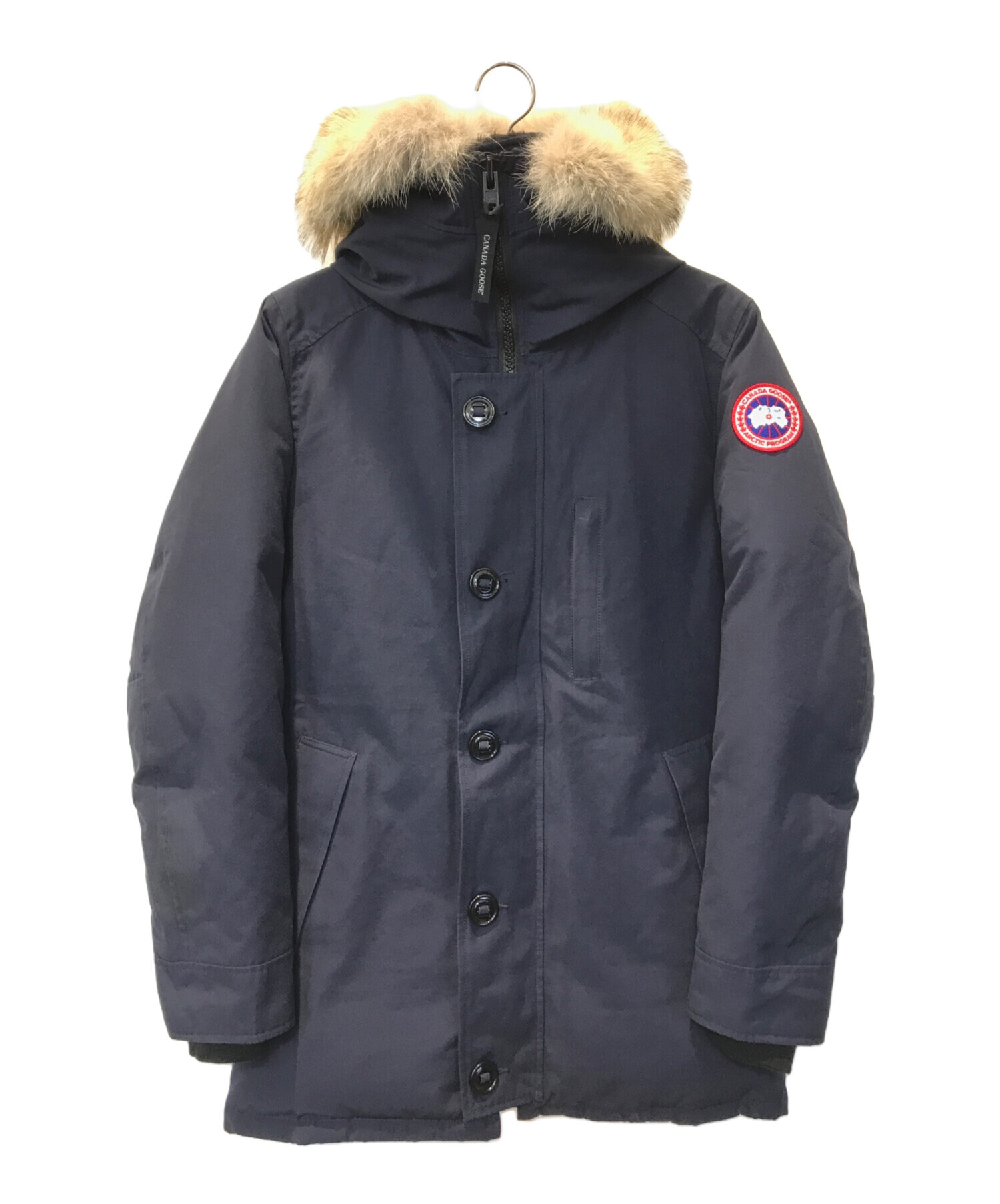 中古・古着通販】CANADA GOOSE (カナダグース) JASPER PARKA 3438JM ネイビー サイズ:M｜ブランド・古着通販  トレファク公式【TREFAC FASHION】スマホサイト