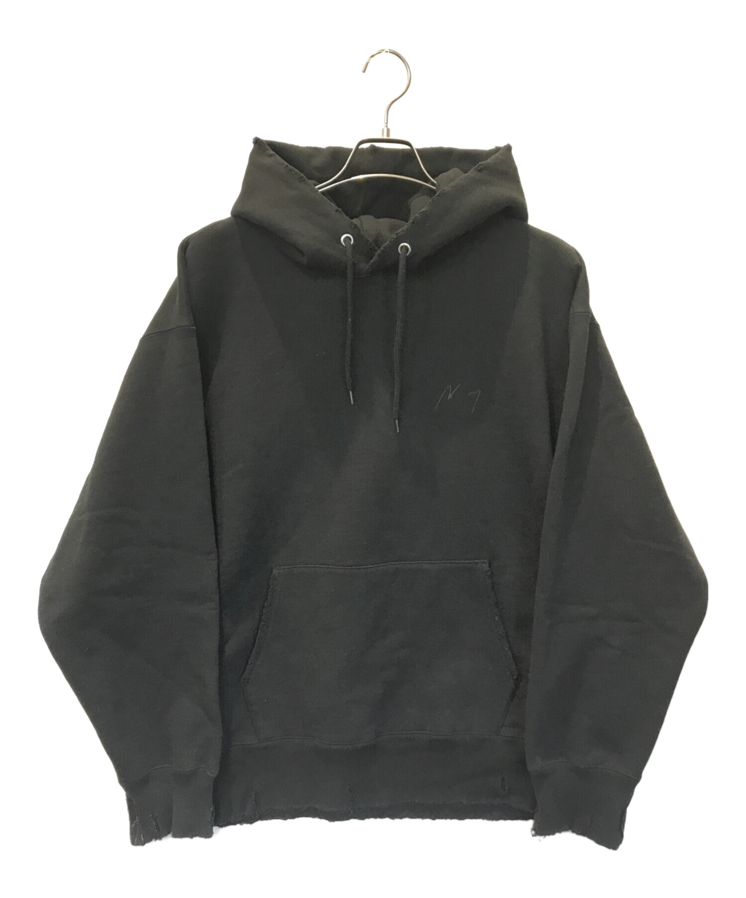 ANCELLM (アンセルム) NEW YEAR SWEAT HOODIE　ANC-賀正01 ブラック サイズ:OS