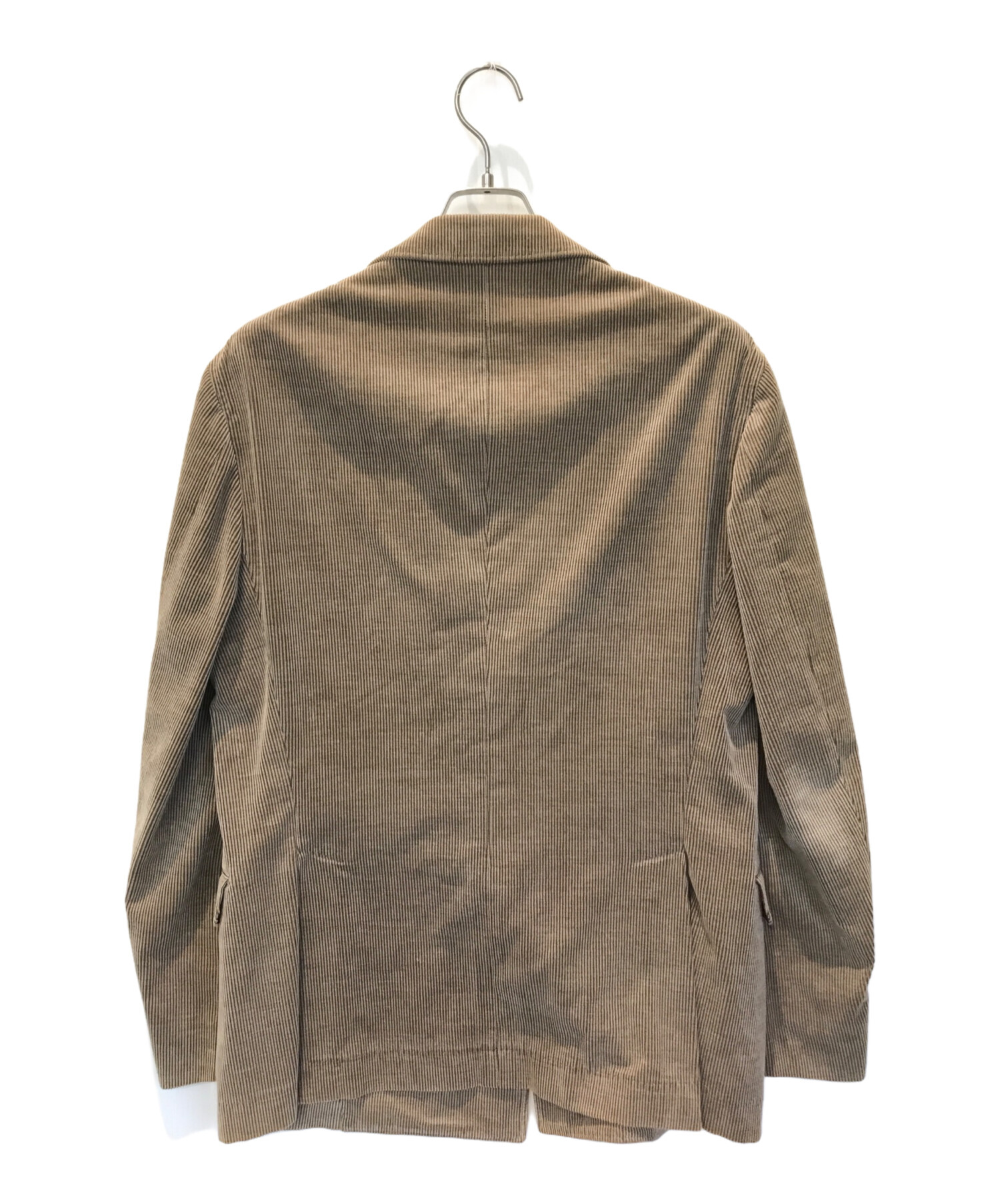 中古・古着通販】BRUNELLO CUCINELLI (ブルネロクチネリ) コーデュロイダブルジャケット ブラウン サイズ:50｜ブランド・古着通販  トレファク公式【TREFAC FASHION】スマホサイト