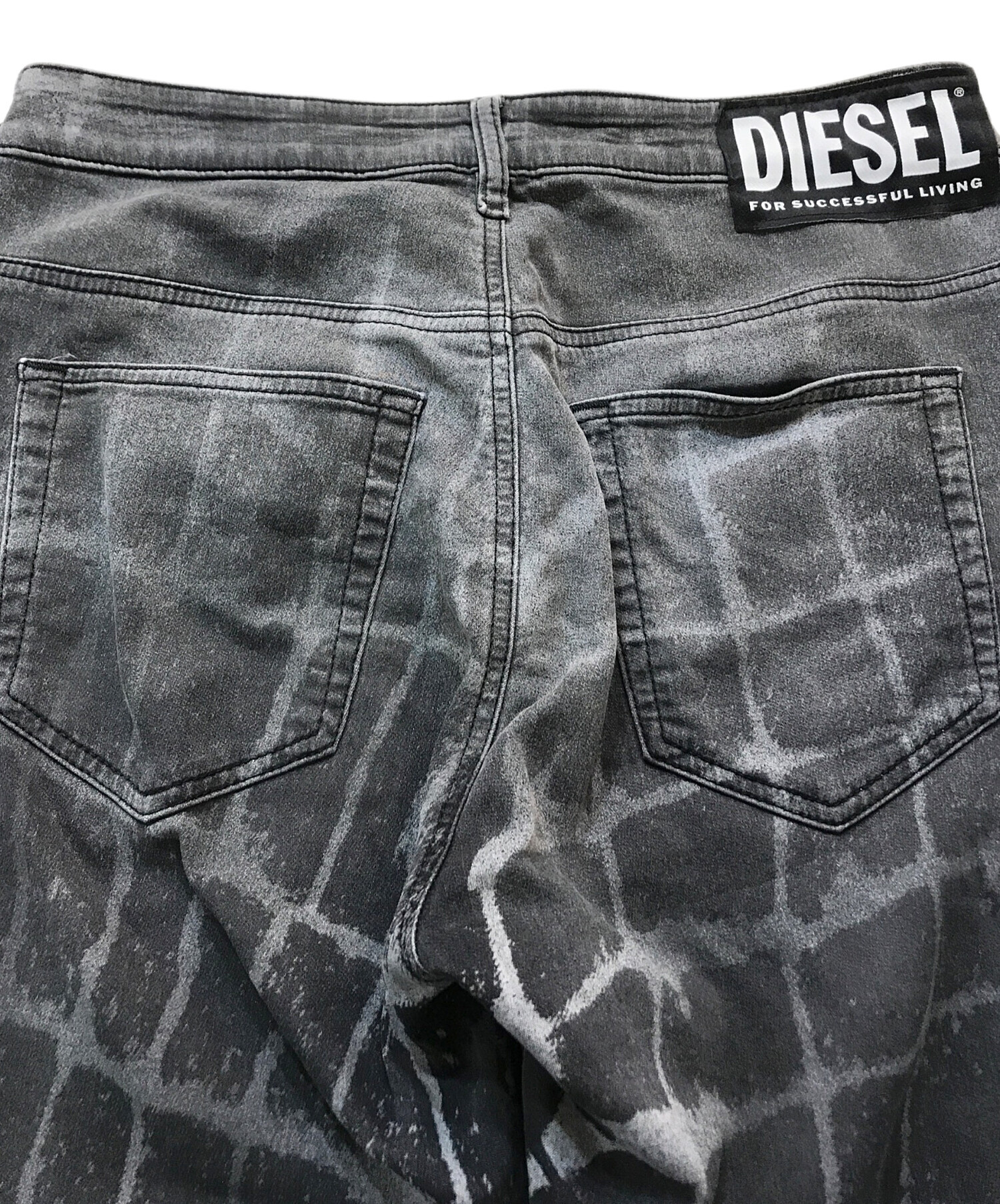 中古・古着通販】DIESEL (ディーゼル) デニムパンツ ブラック サイズ:W27｜ブランド・古着通販 トレファク公式【TREFAC  FASHION】スマホサイト