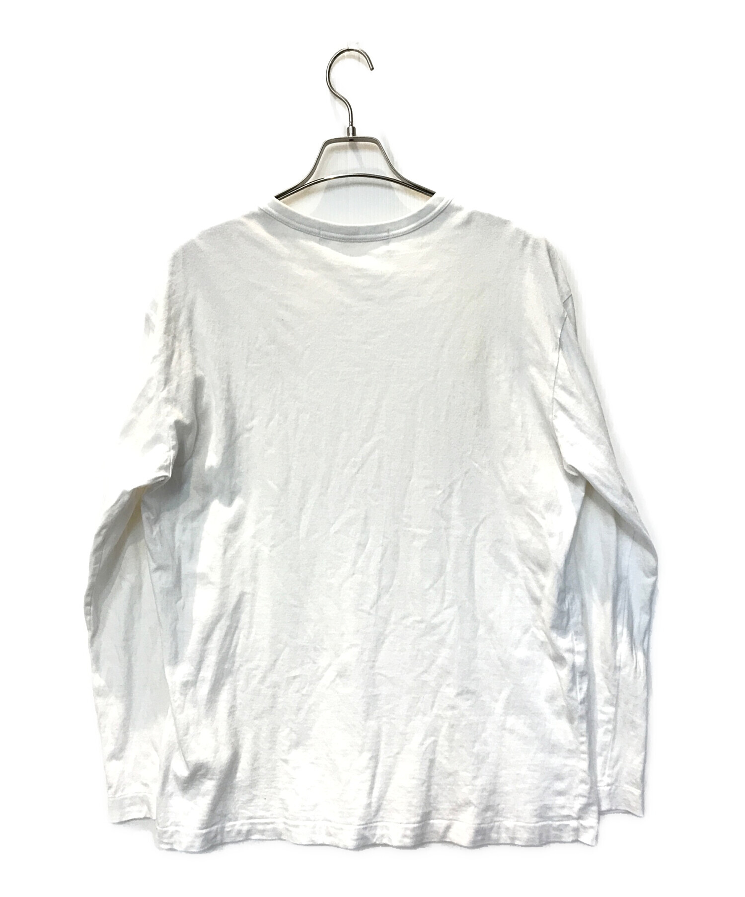 中古・古着通販】PLAY COMME des GARCONS (プレイ コムデギャルソン) ロングスリーブTシャツ AZ-T118 ホワイト サイズ: XXL｜ブランド・古着通販 トレファク公式【TREFAC FASHION】スマホサイト