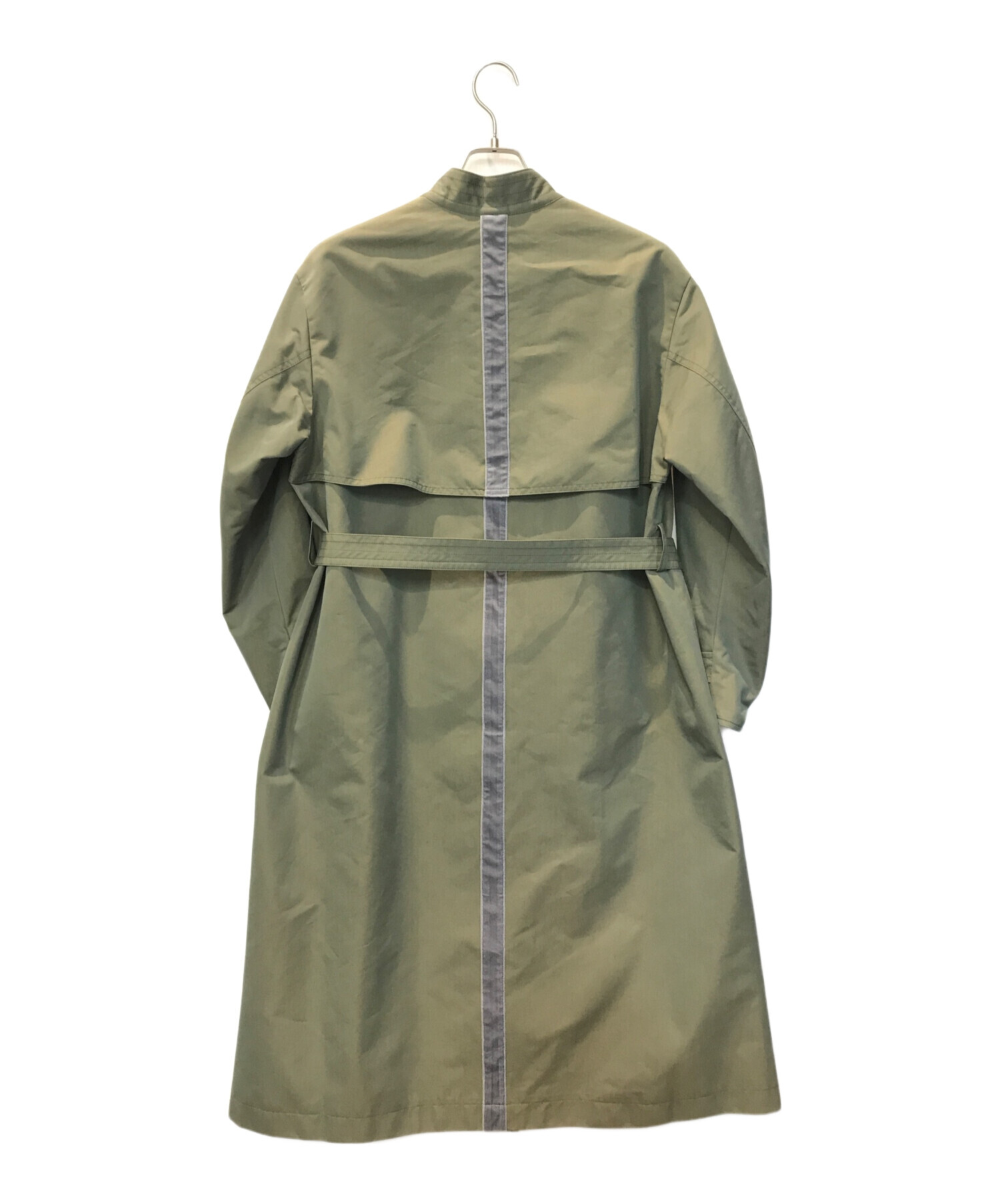 THOMAS MAGPIE (トーマス マグパイ) back line trench coat　2223207 カーキ サイズ:38 未使用品