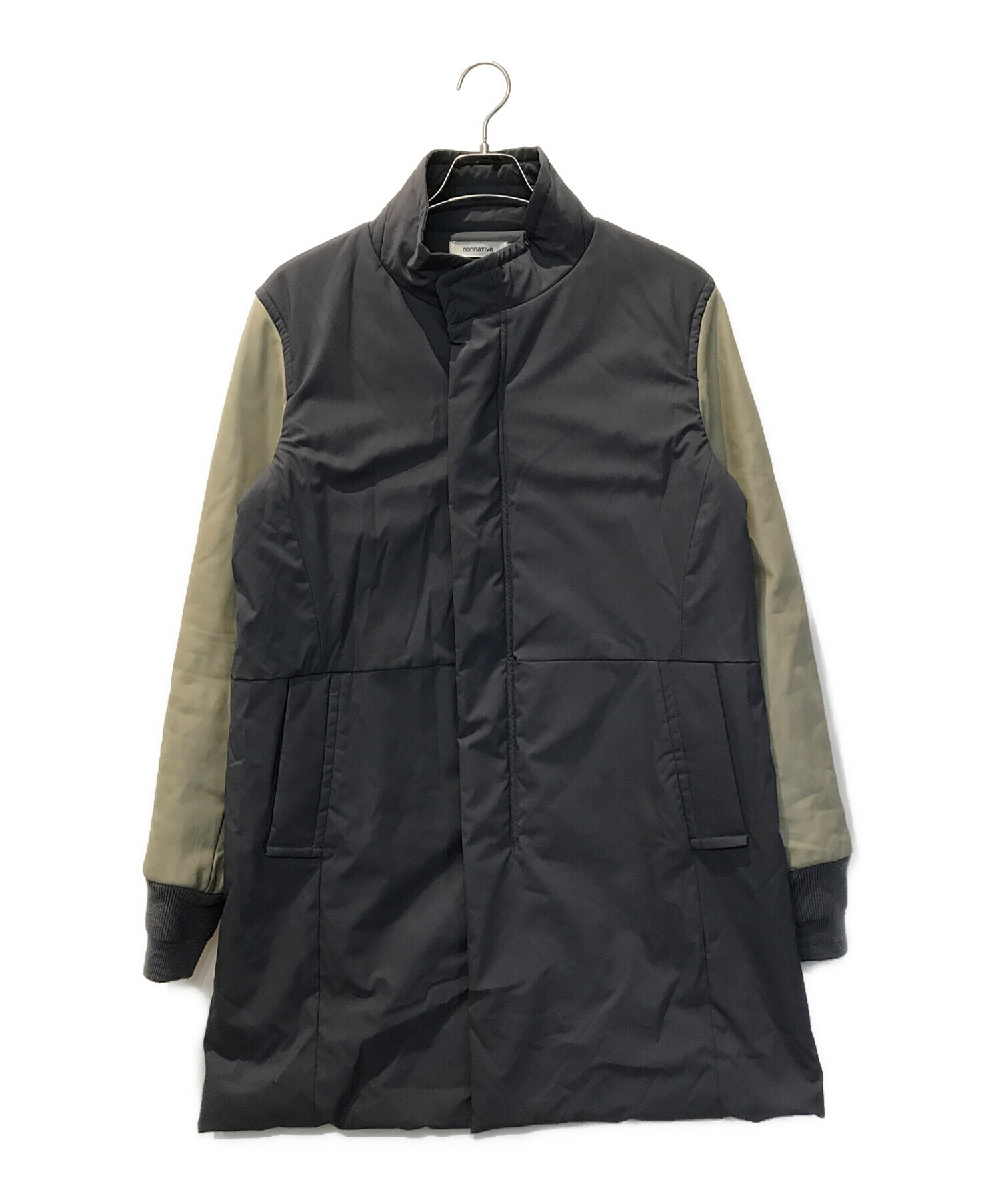 中古・古着通販】nonnative (ノンネイティブ) CONTRACTOR PUFF COAT NN-JU2808 ベージュ×グレー  サイズ:1｜ブランド・古着通販 トレファク公式【TREFAC FASHION】スマホサイト