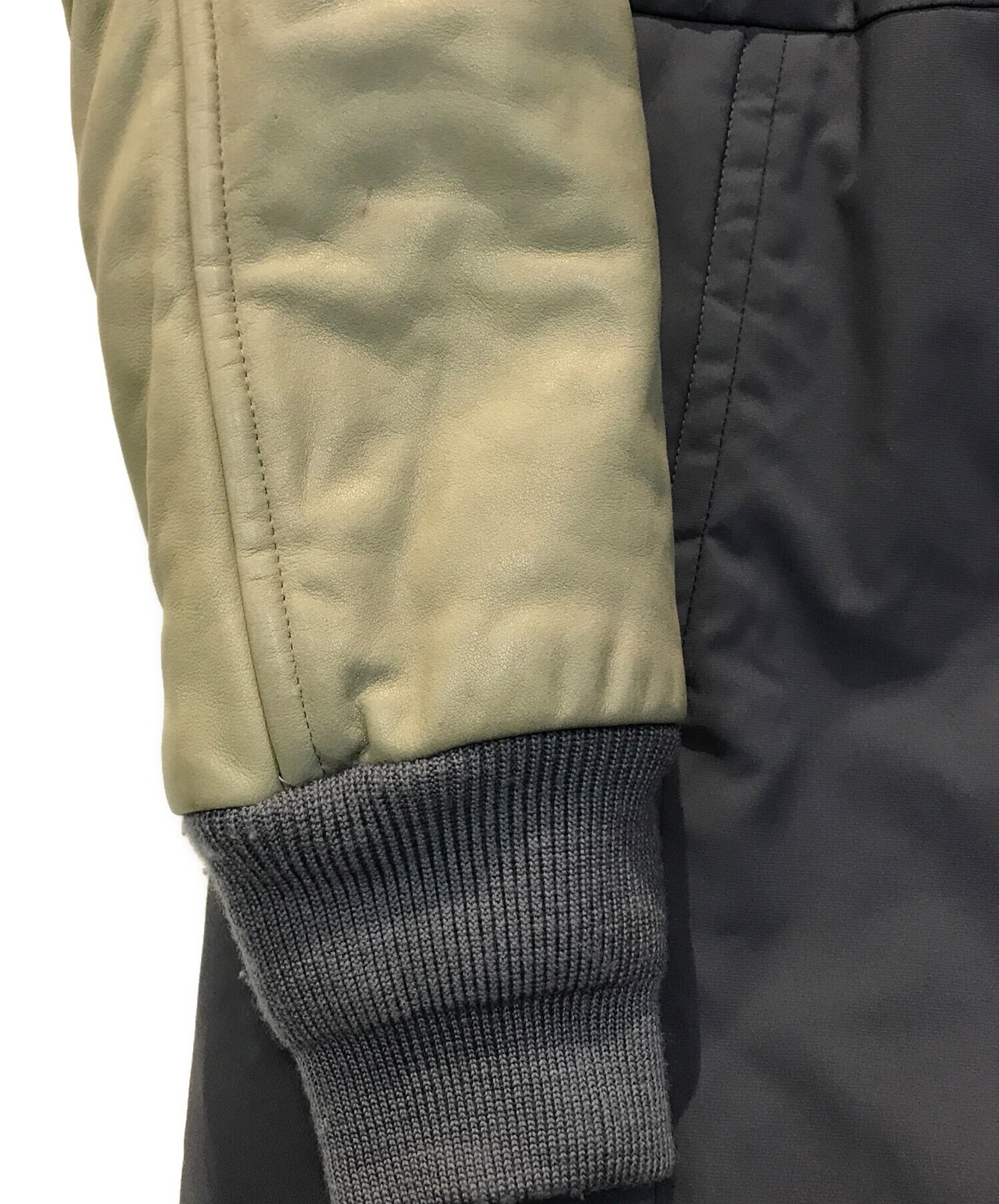 中古・古着通販】nonnative (ノンネイティブ) CONTRACTOR PUFF COAT NN-JU2808 ベージュ×グレー  サイズ:1｜ブランド・古着通販 トレファク公式【TREFAC FASHION】スマホサイト