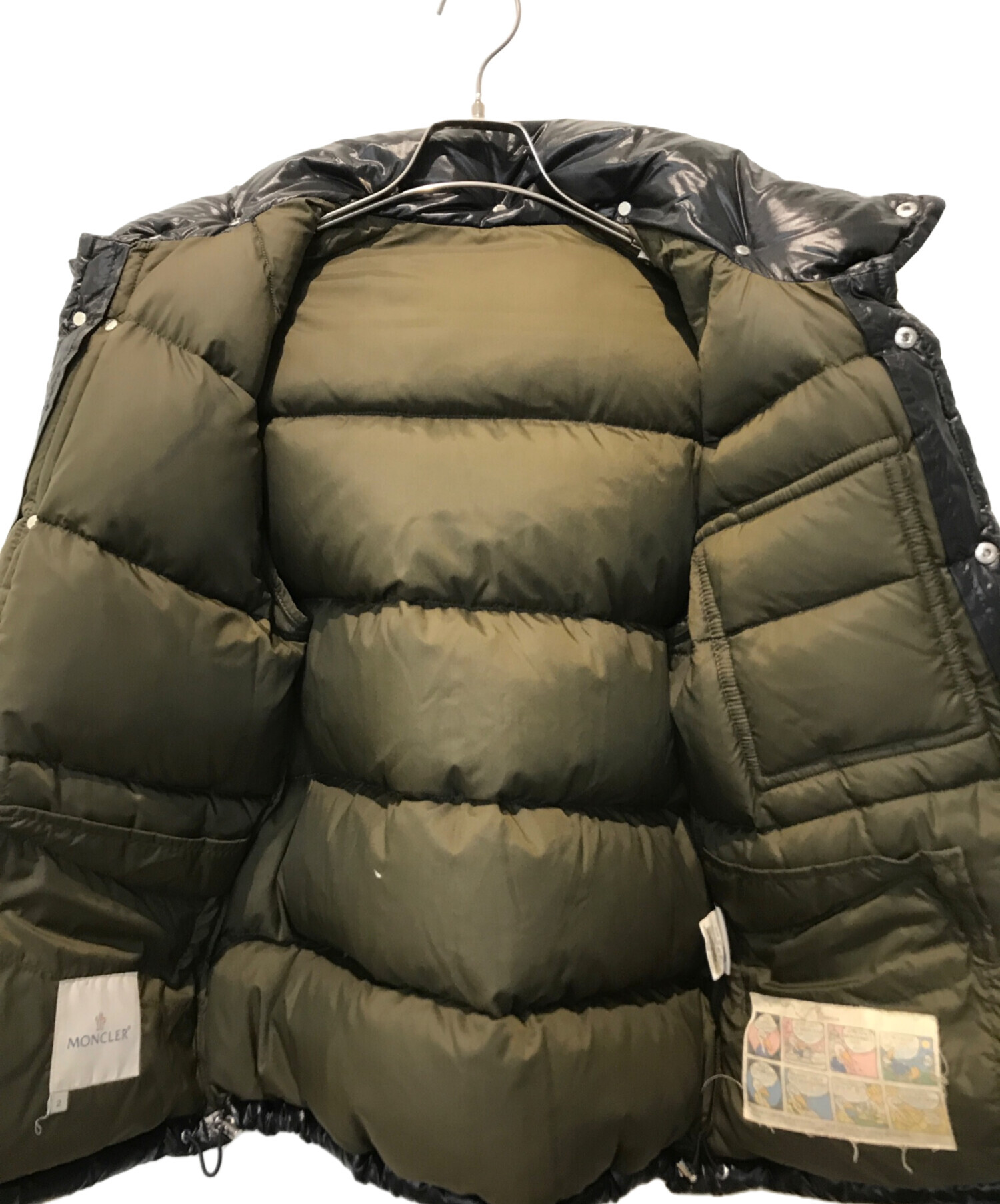 中古・古着通販】MONCLER (モンクレール) ダウンジャケット 41303/51/68950 K2 ブラック サイズ:2｜ブランド・古着通販  トレファク公式【TREFAC FASHION】スマホサイト