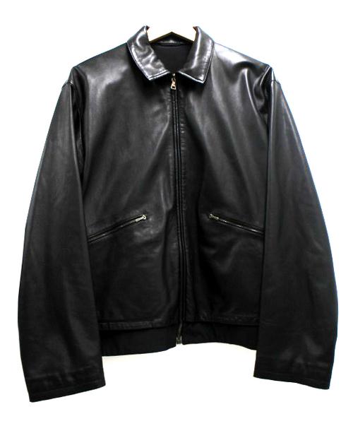 中古・古着通販】JIL SANDER (ジルサンダー) ナイロンレザーリバーシブルジャケット ブラック サイズ:46｜ブランド・古着通販  トレファク公式【TREFAC FASHION】スマホサイト