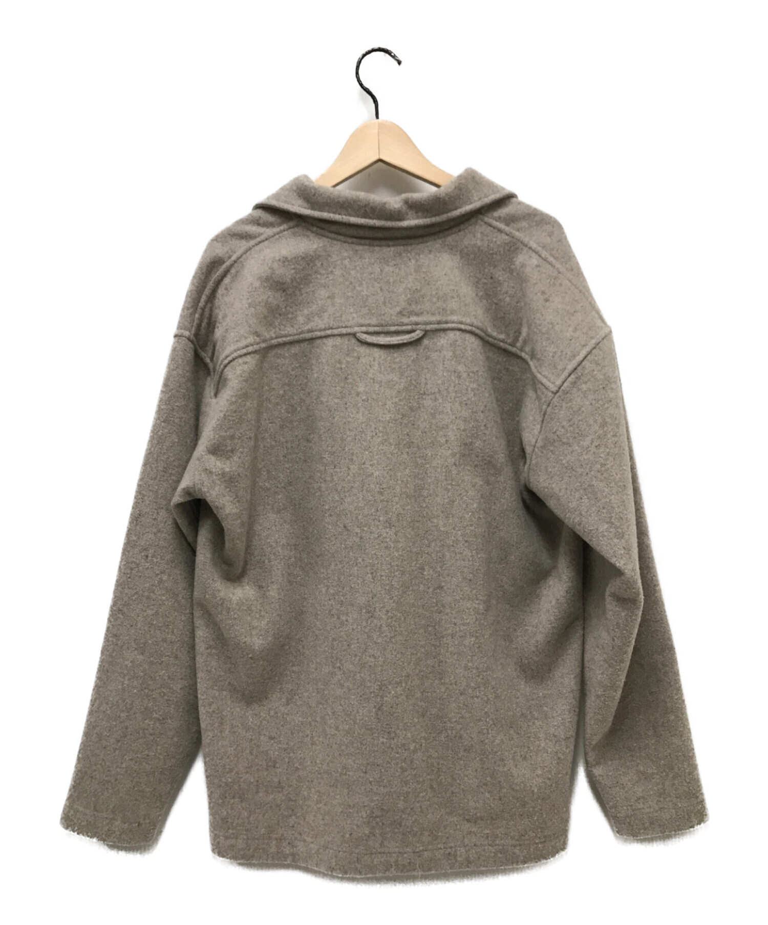 RIER (リア) MOUNTAIN FLEECE シャツ ベージュ サイズ:L