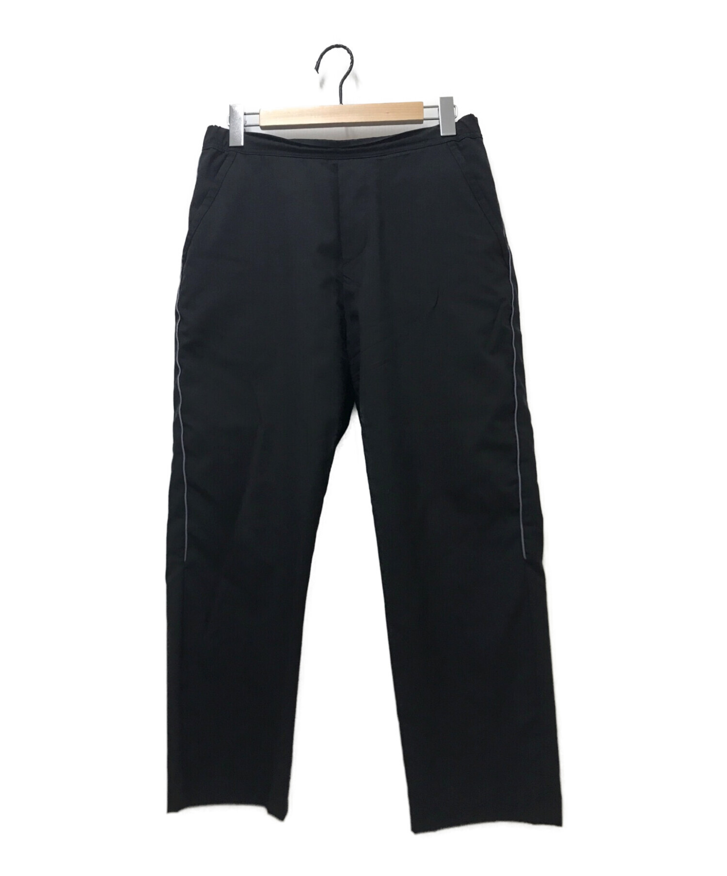 中古・古着通販】OAMC (オーエーエムシー) DRAWCORD PANT ブラック