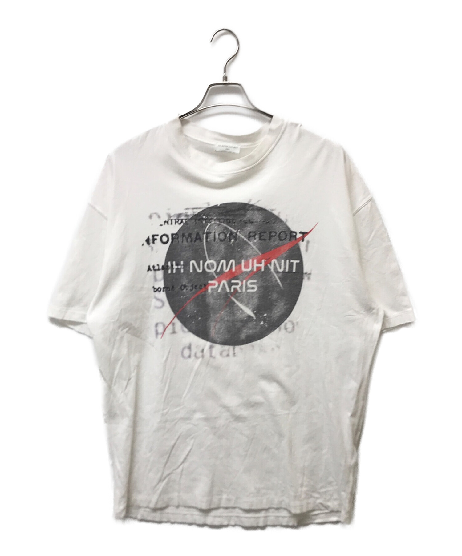 IH NOM UH NIT インノミネイト ホワイト WHITE Tシャツ メンズ 春夏