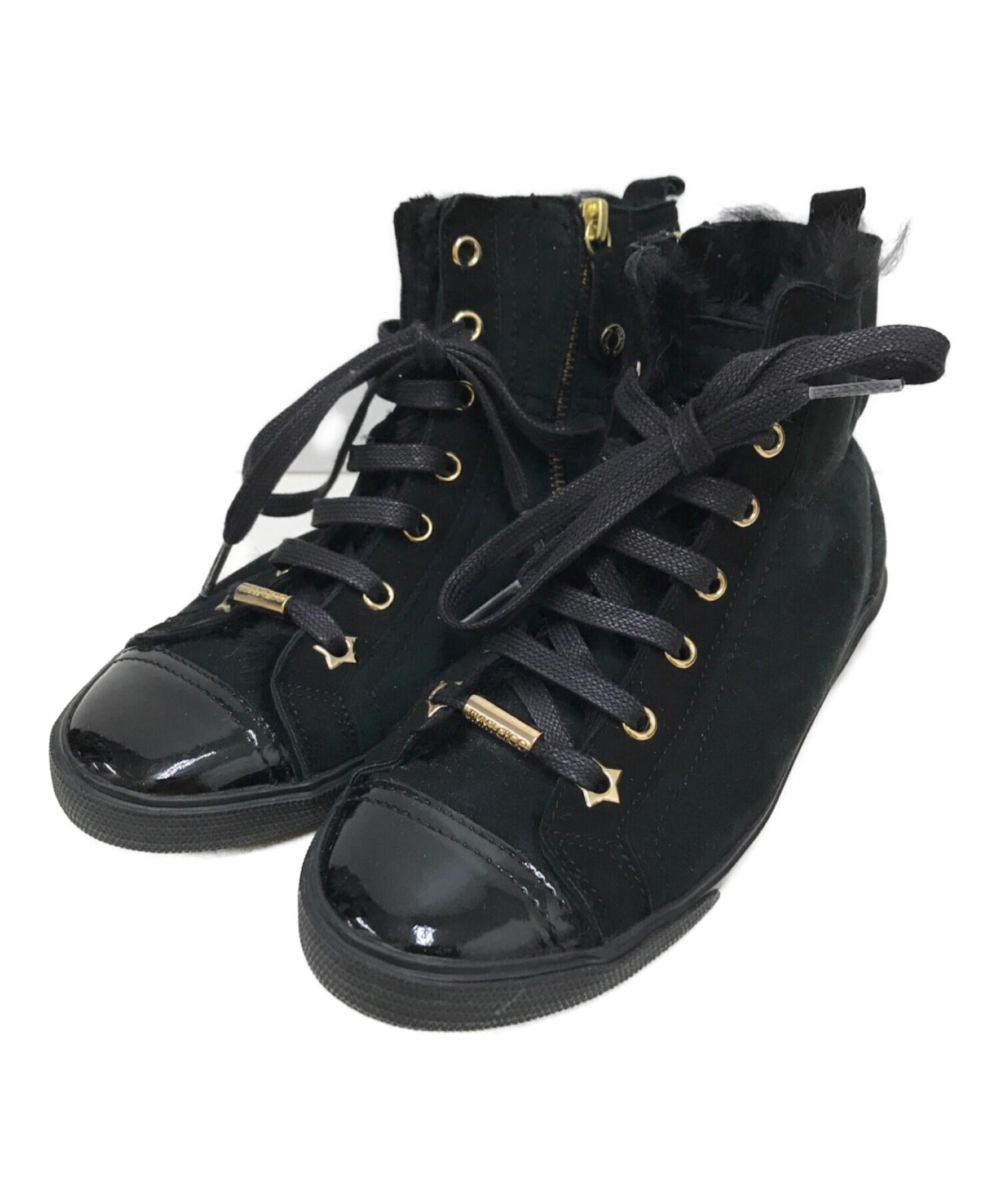 中古・古着通販】JIMMY CHOO (ジミーチュウ) ハイカットスニーカー