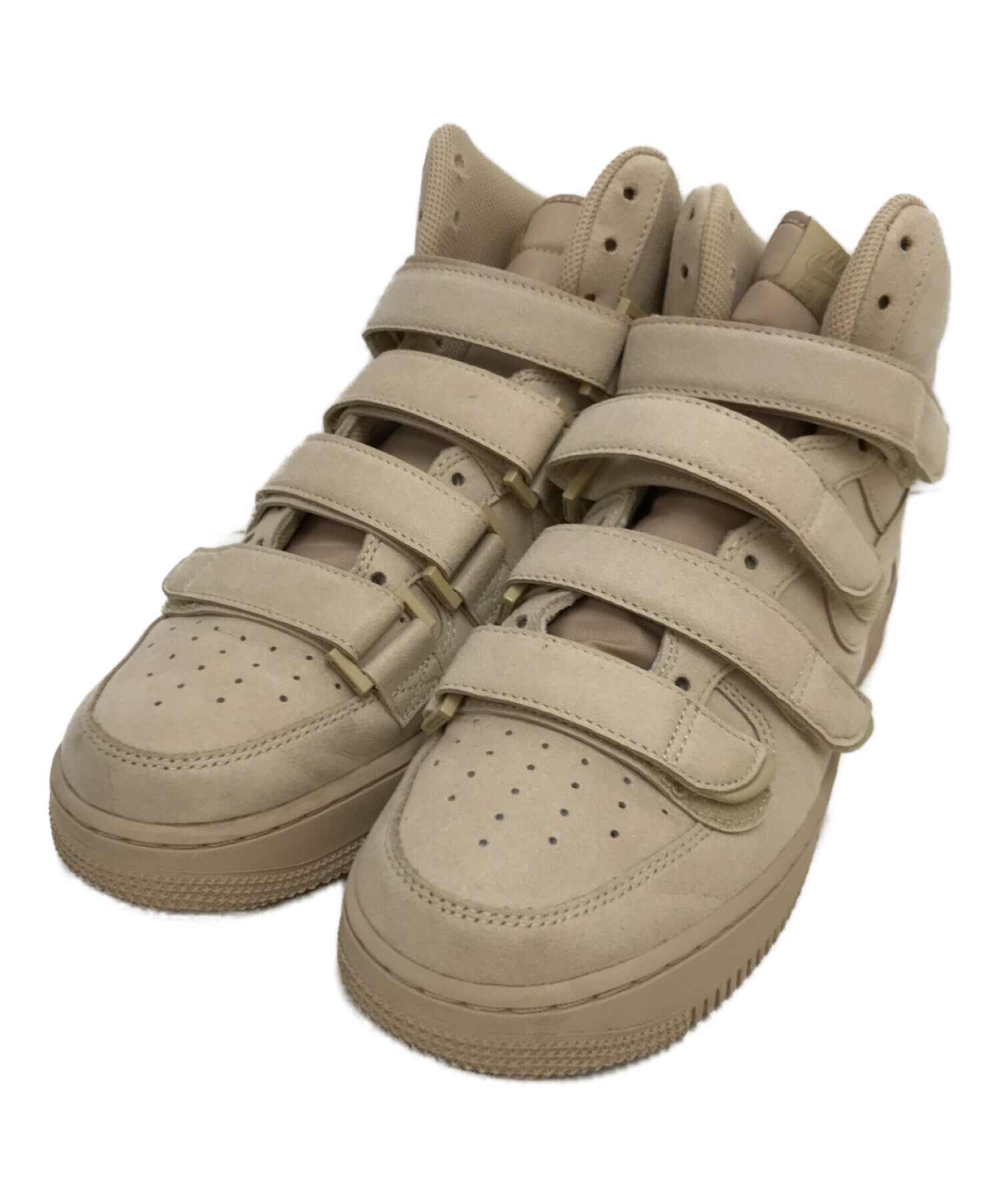 NIKE×Billie Eilish (ナイキ×ビリーアイリッシュ) エアフォース１ハイ’07 ビリーアイリッシュ ベージュ サイズ:27.5cm