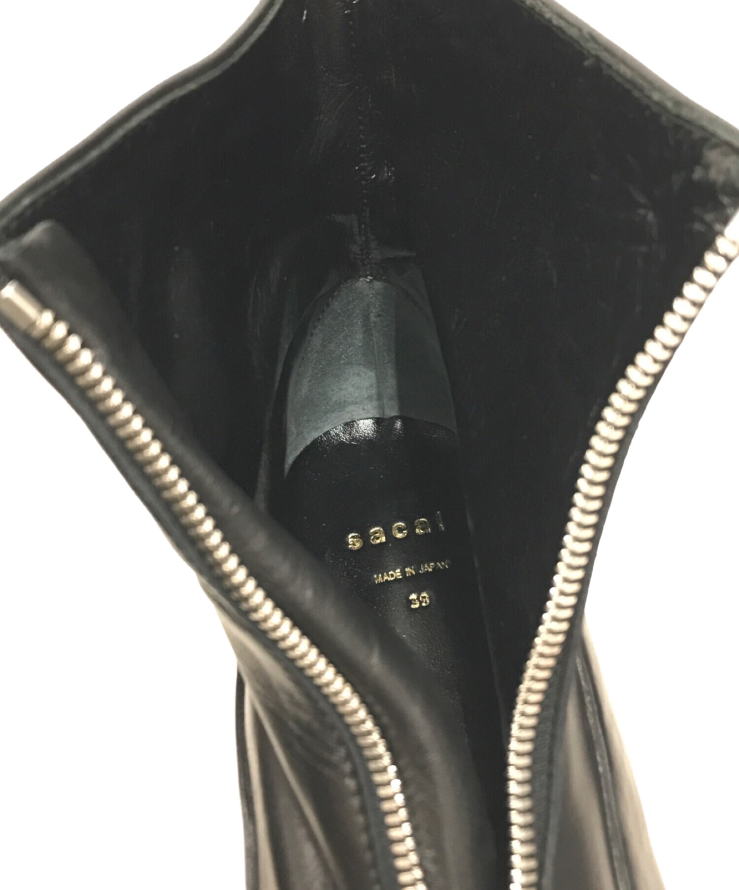 中古・古着通販】sacai (サカイ) フロントジップボリュームソール