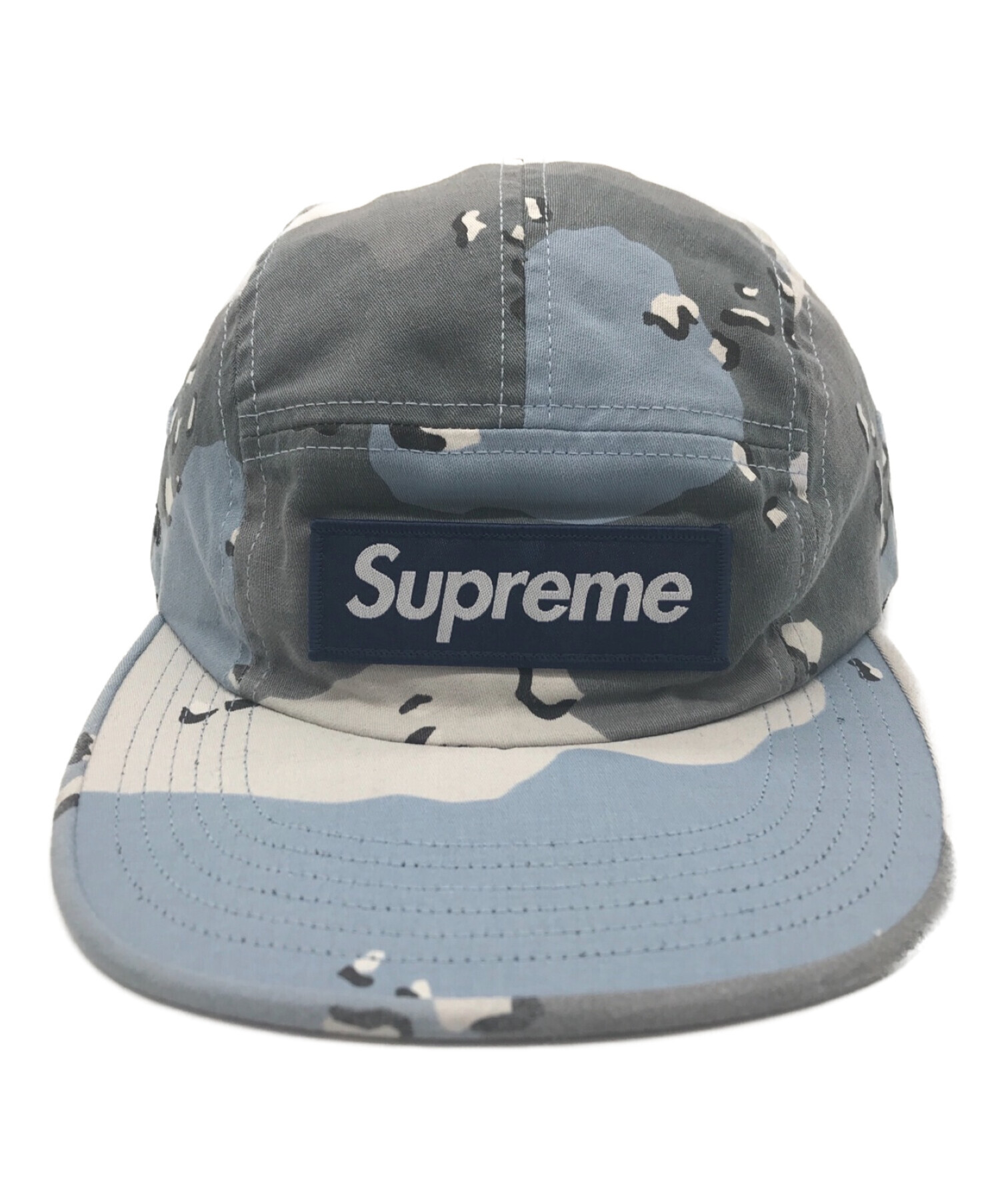 Supreme (シュプリーム) ミリタリーキャンプキャップ ブルー 未使用品