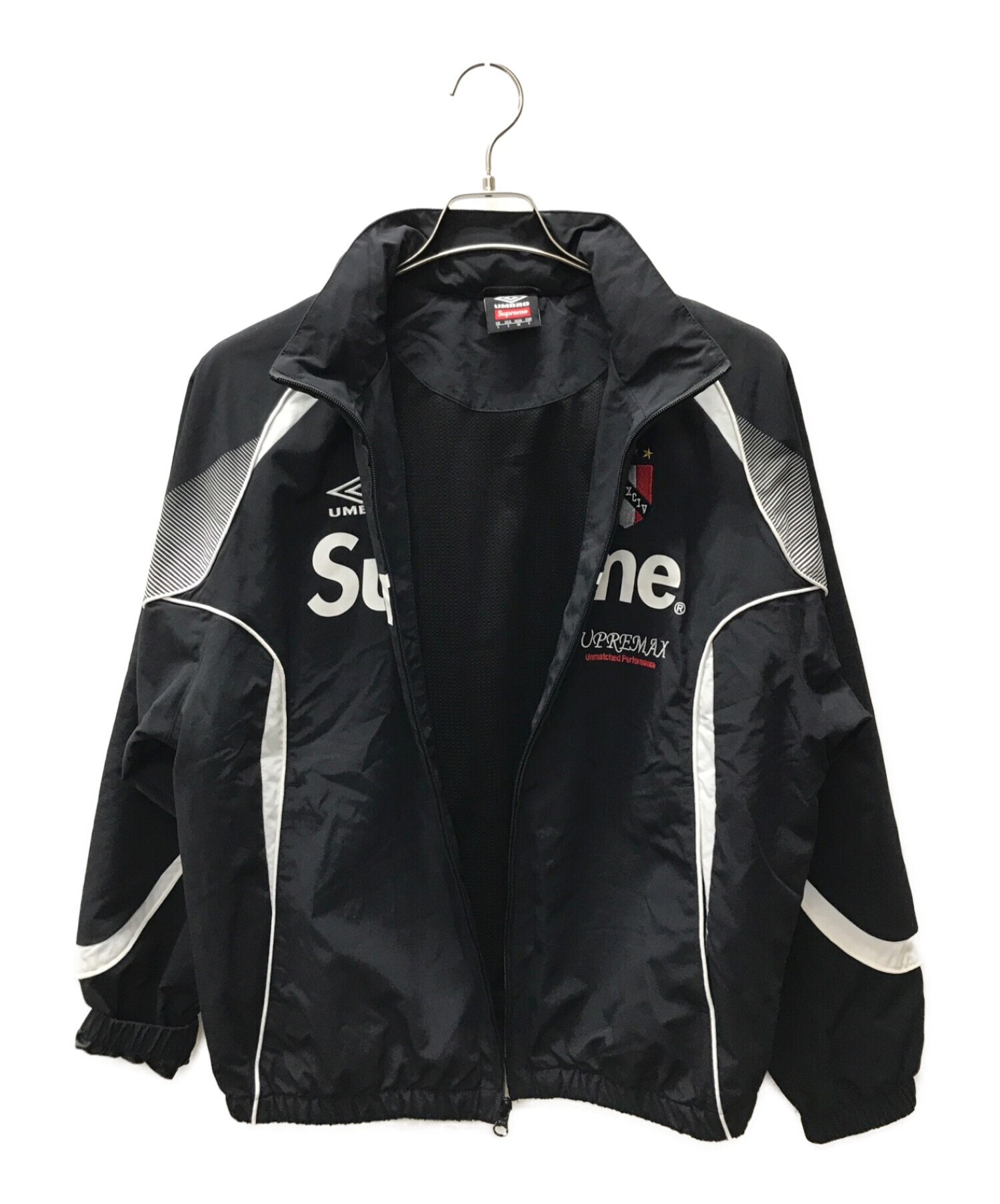 Supreme×UMBRO (シュプリーム×アンブロ) 22SSトラックジャケット ブラック サイズ:Ｍ