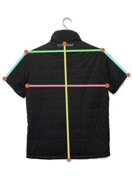 【中古・古着通販】BEAMS GOLF (ビームスゴルフ) 半袖中綿 