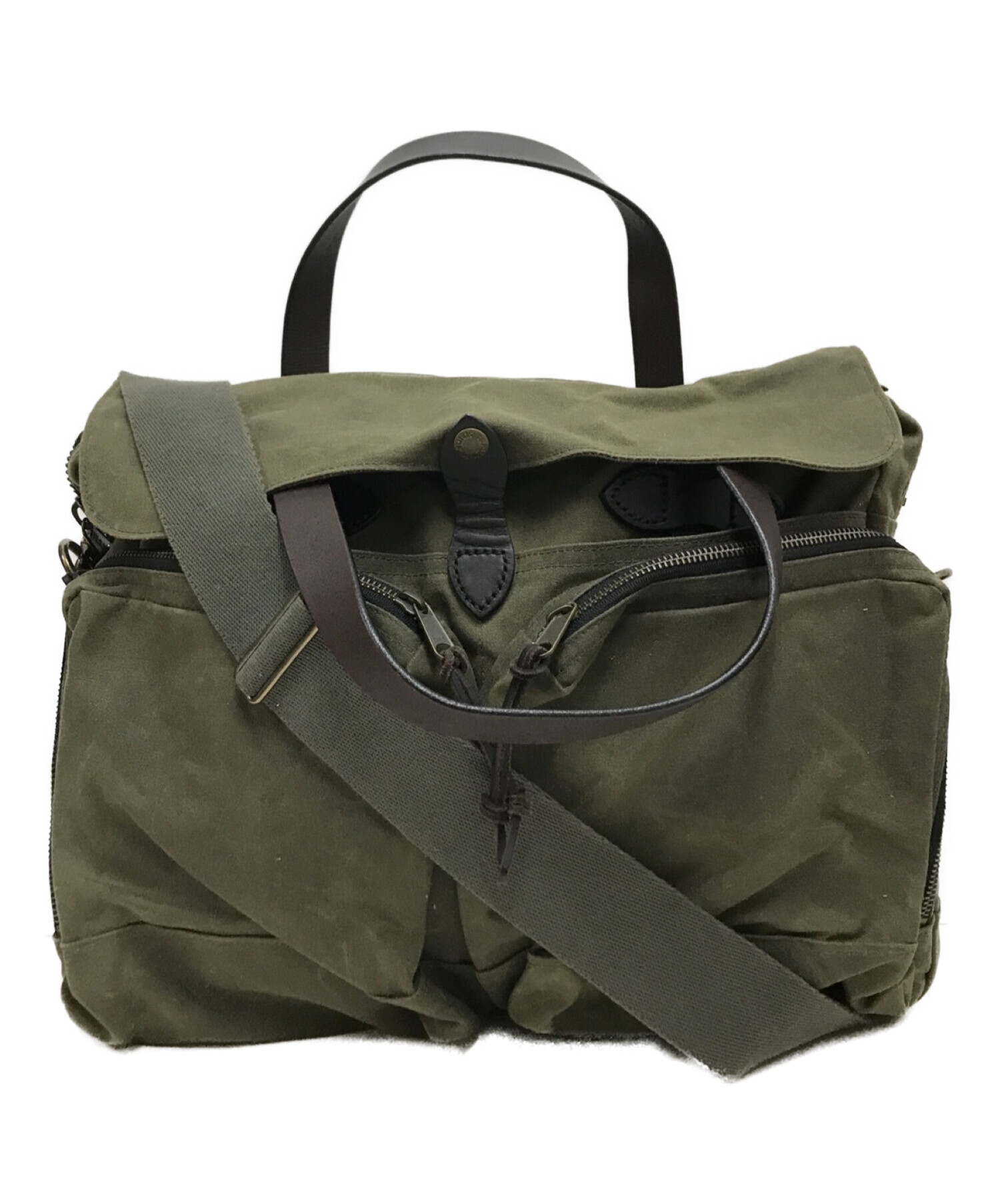 中古・古着通販】FILSON (フィルソン) ブリーフケース オリーブ