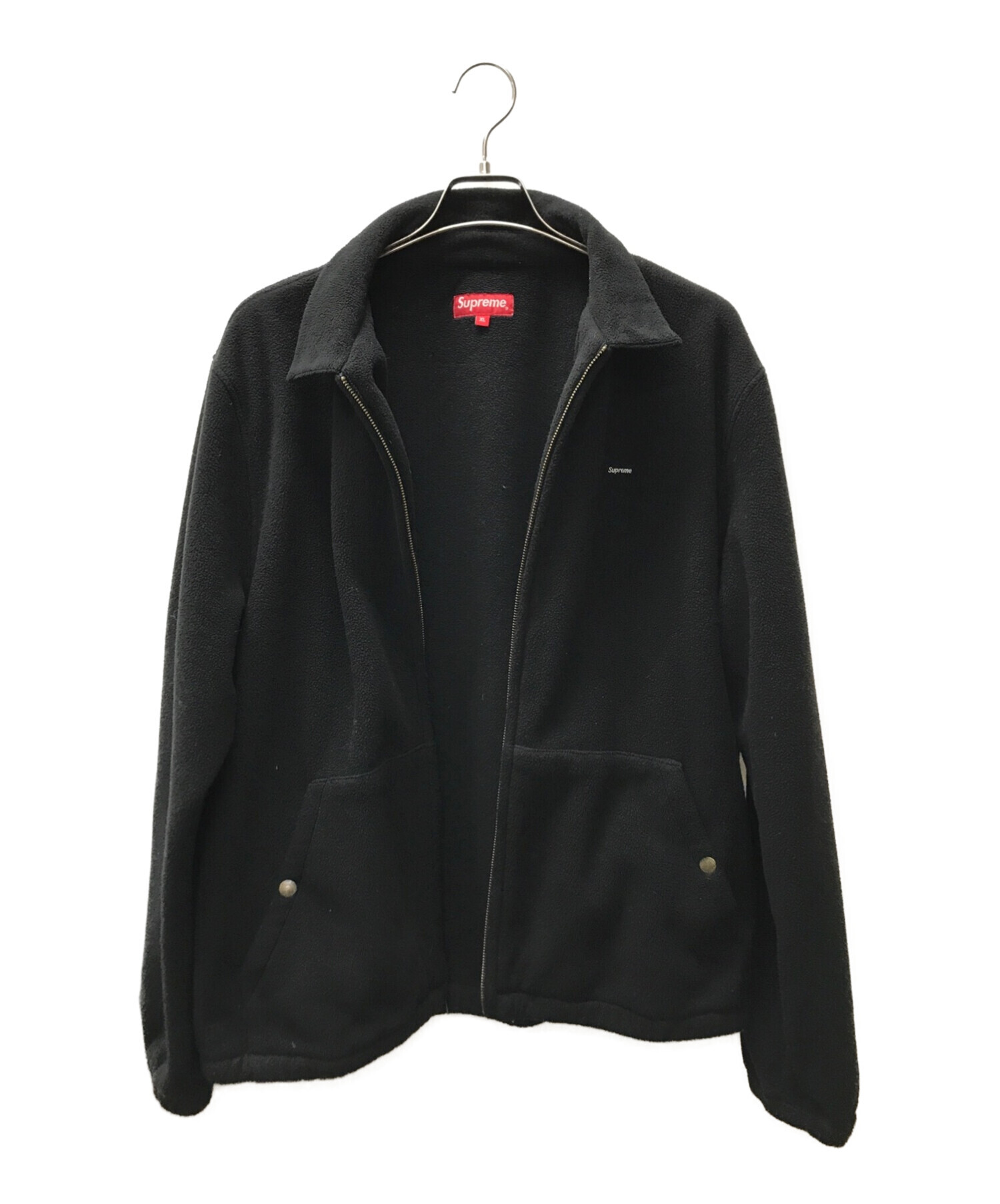 Supreme (シュプリーム) Polartec Harrington Jacket ブラック サイズ:ＸＬ