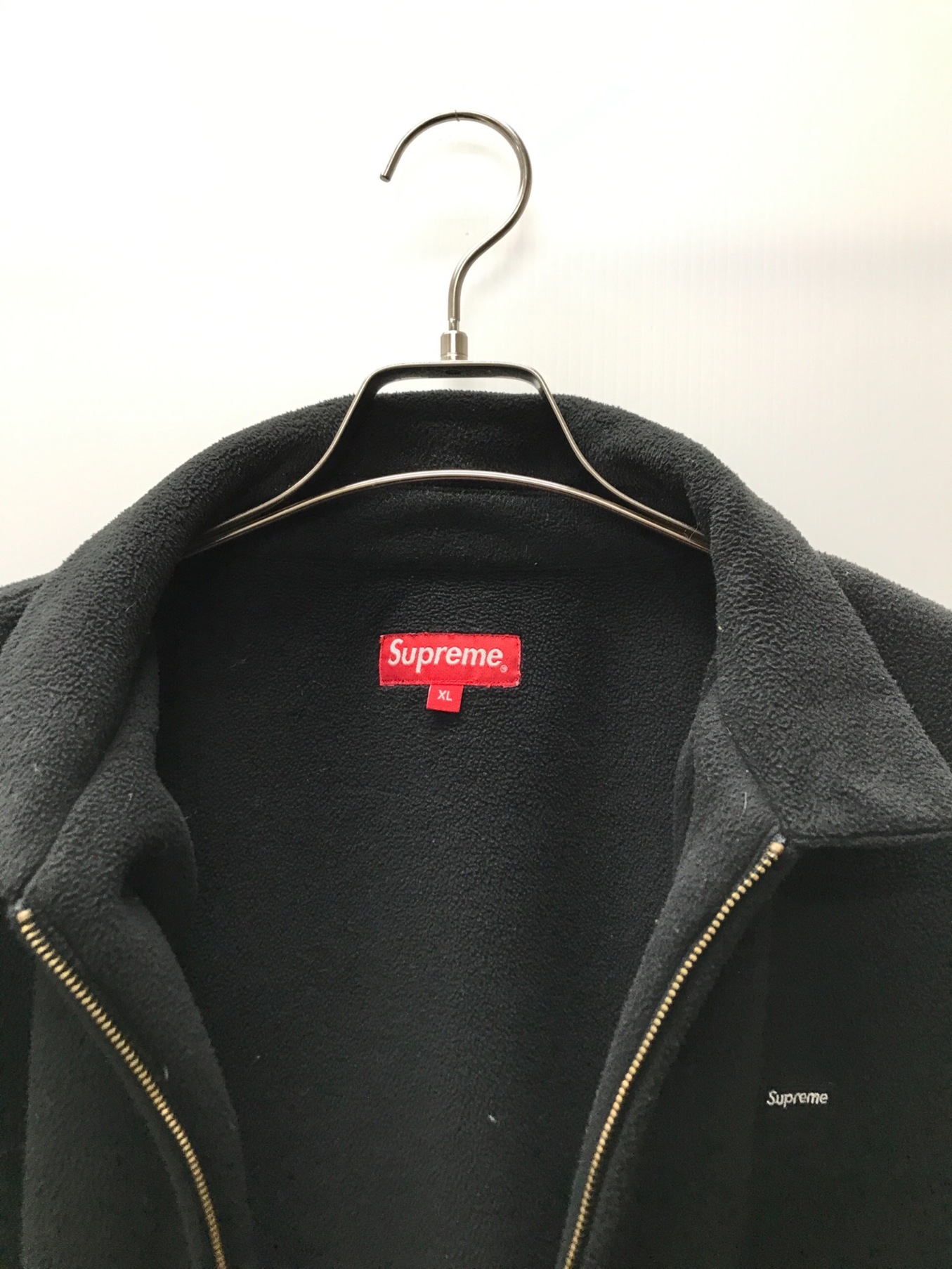 Supreme (シュプリーム) Polartec Harrington Jacket ブラック サイズ:ＸＬ