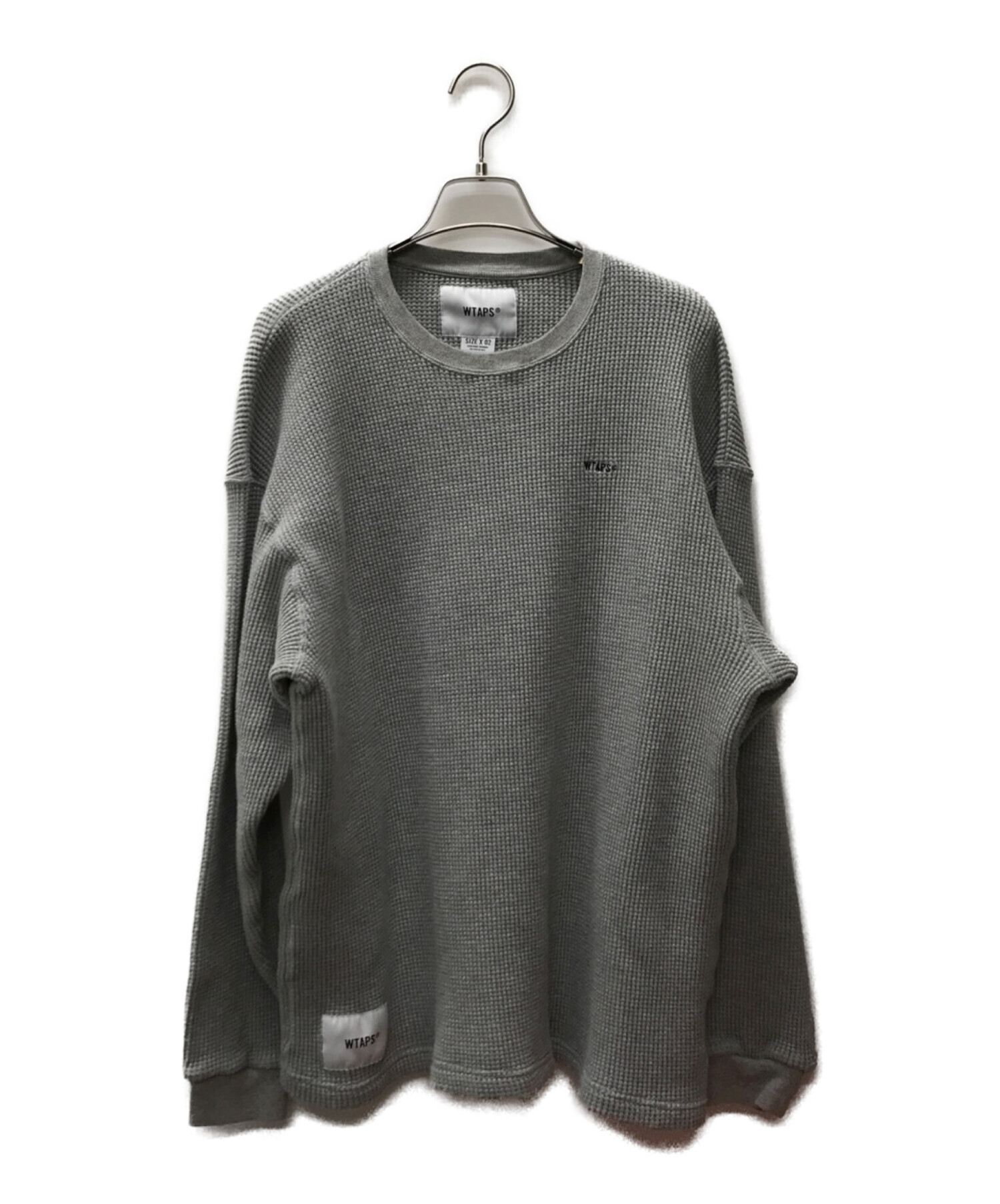 WTAPS WAFFLE LS COTTON. LOOSE. SIGN