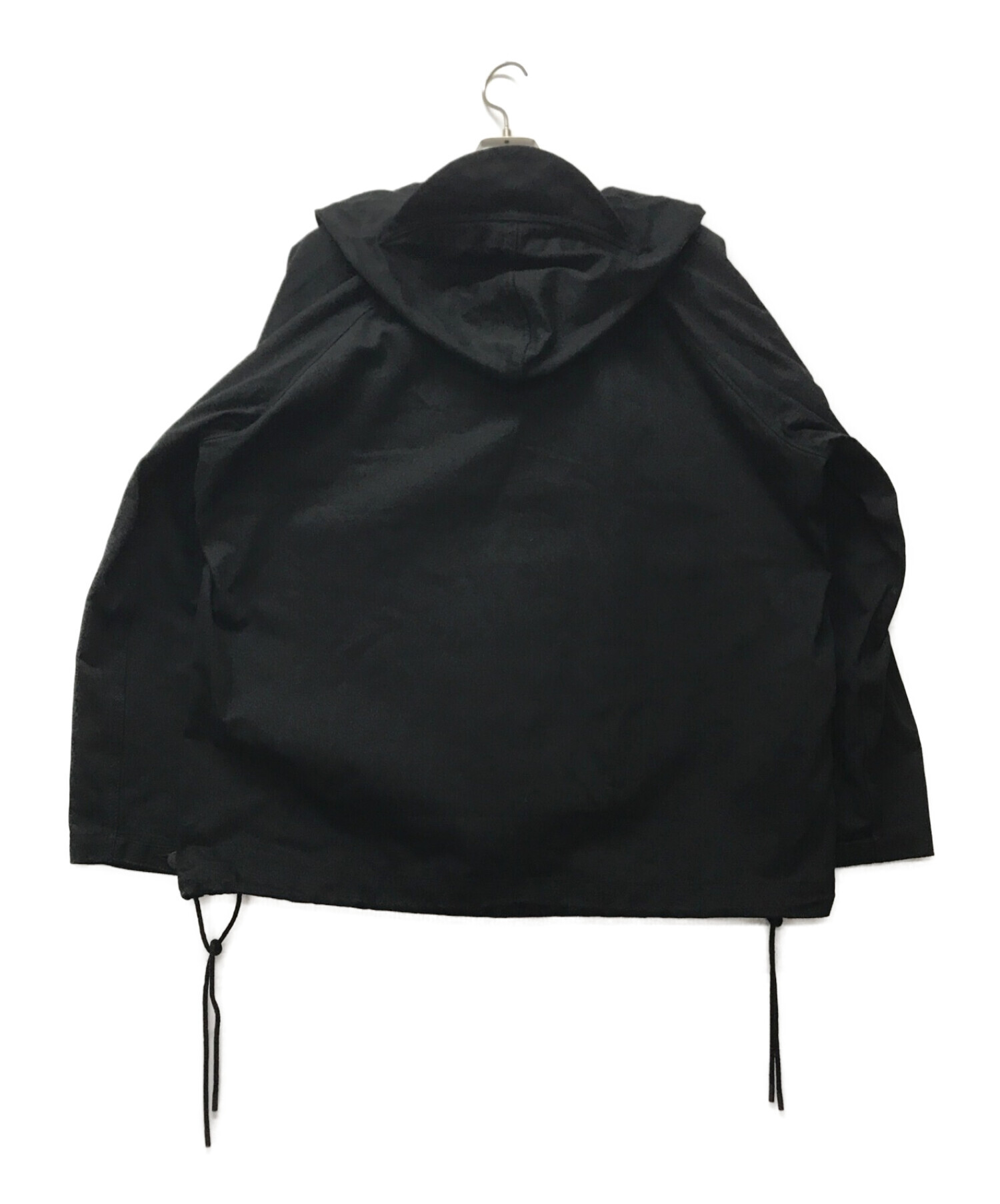 HYKE (ハイク) cotton deck parka jacket ブラック サイズ:M