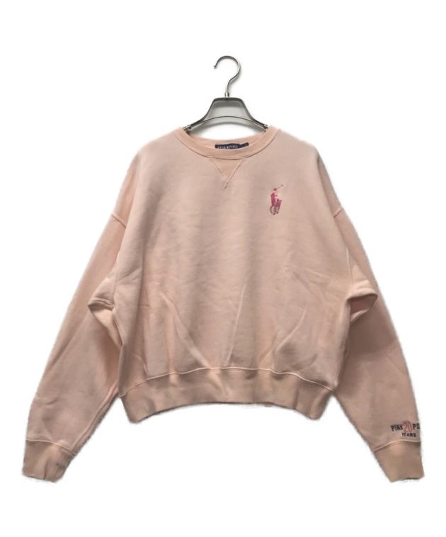 中古・古着通販】RALPH LAUREN PINK PONY (ラルフ ローレン ピンクポニー) 20周年記念ピンクポニースウェット ピンク  サイズ:Ｓ｜ブランド・古着通販 トレファク公式【TREFAC FASHION】スマホサイト