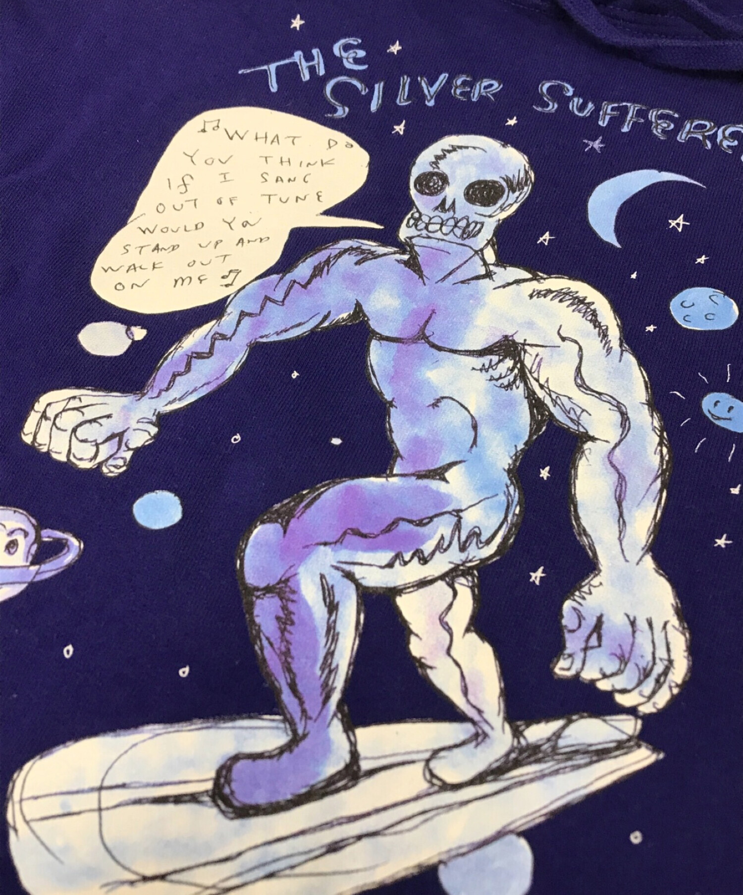 Silver surfer best sale supreme hoodie