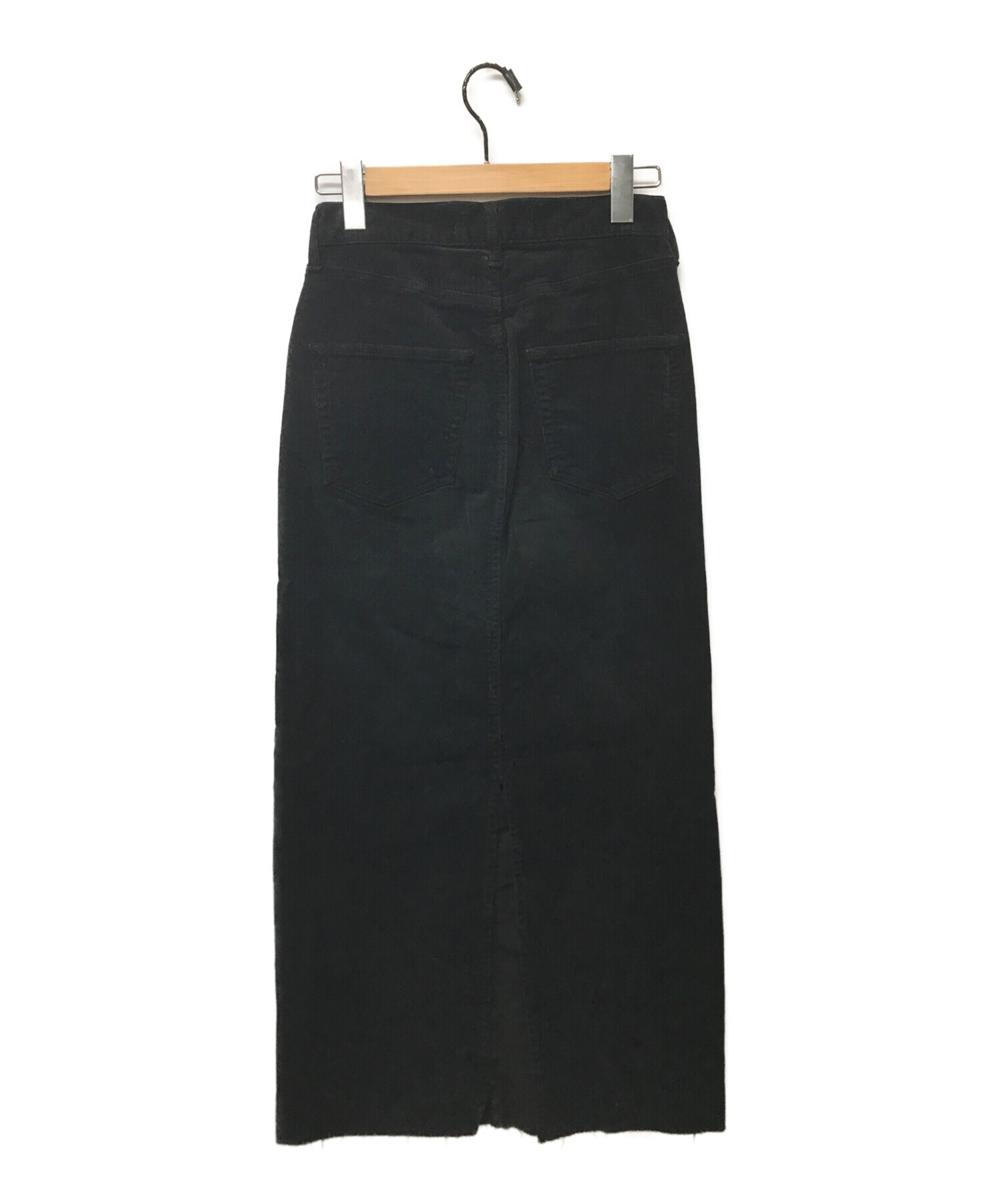 黒 コーデュロイスカートS - ミニスカート