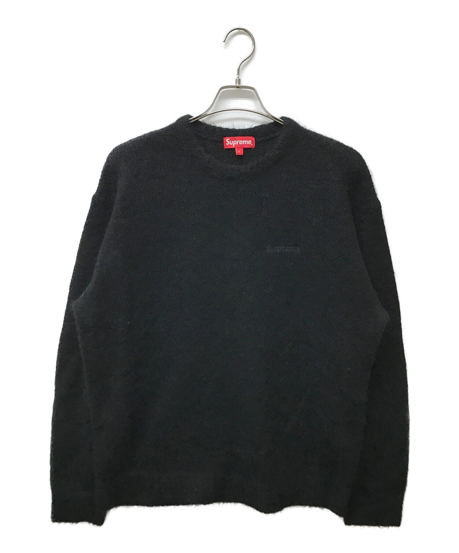 Supreme (シュプリーム) 22AW Mohair Sweater ブラック サイズ:L