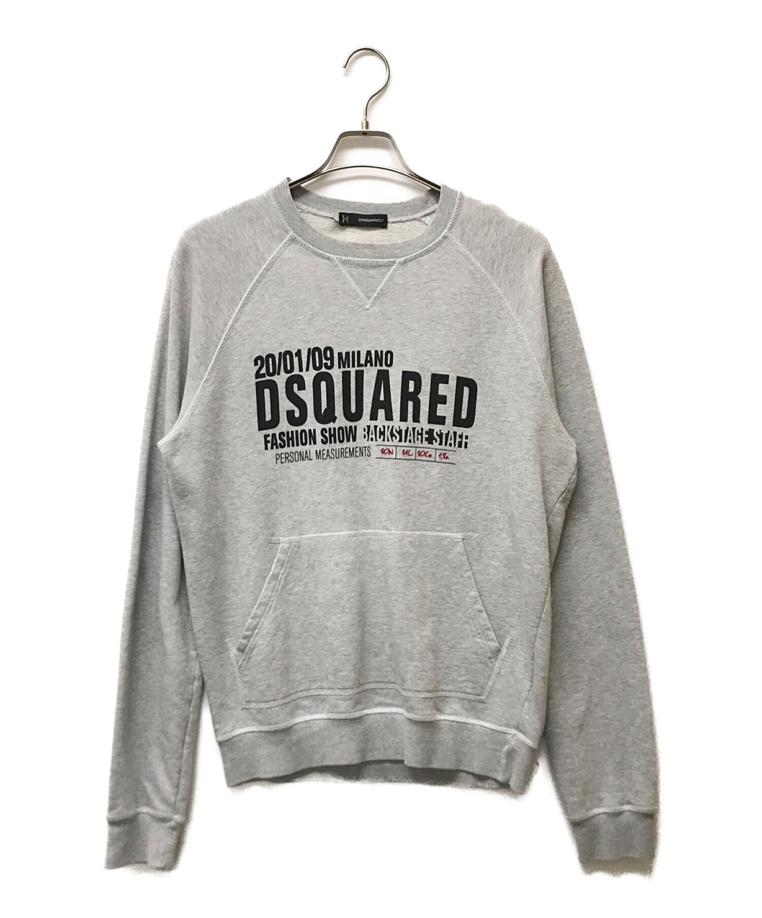 DSQUARED2 (ディースクエアード) スウェット グレー サイズ:M