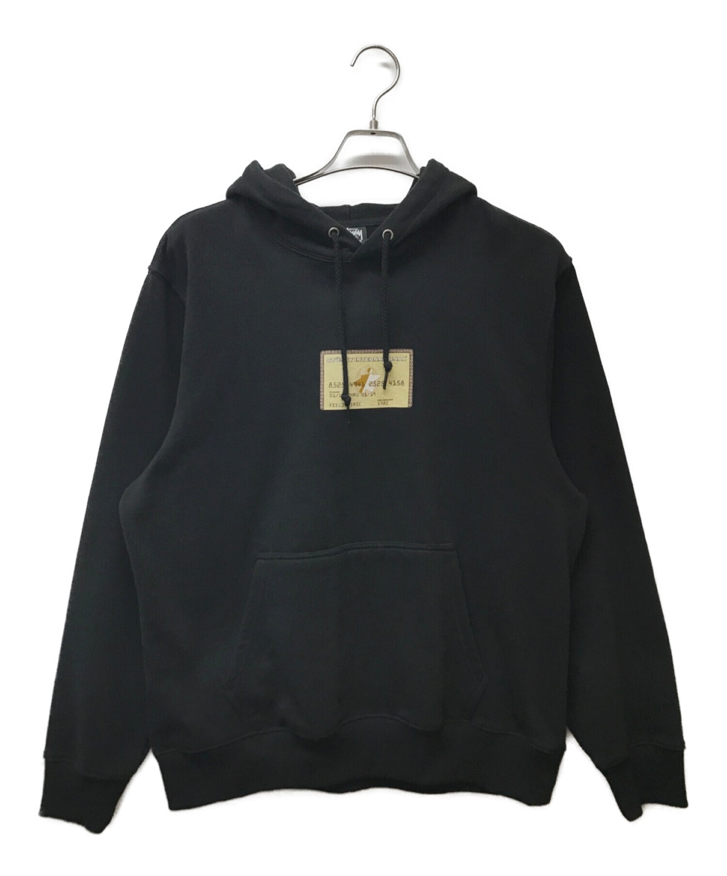 中古・古着通販】stussy (ステューシー) Debt Hoodie ブラック サイズ