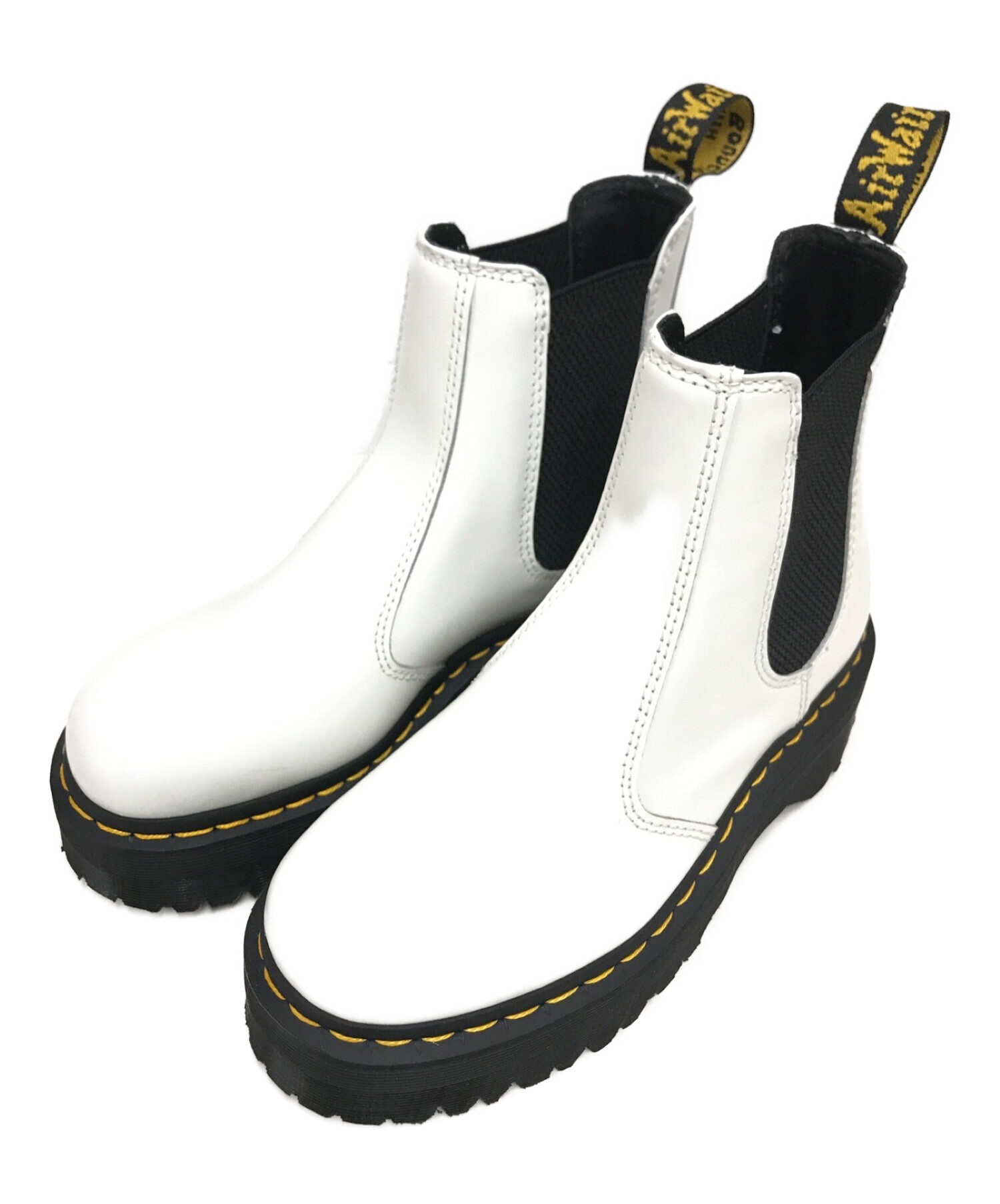 Dr.Martens (ドクターマーチン) Quad Chelsea Boot / 2976　クワッド　チェルシーブーツ ホワイト サイズ:UK4