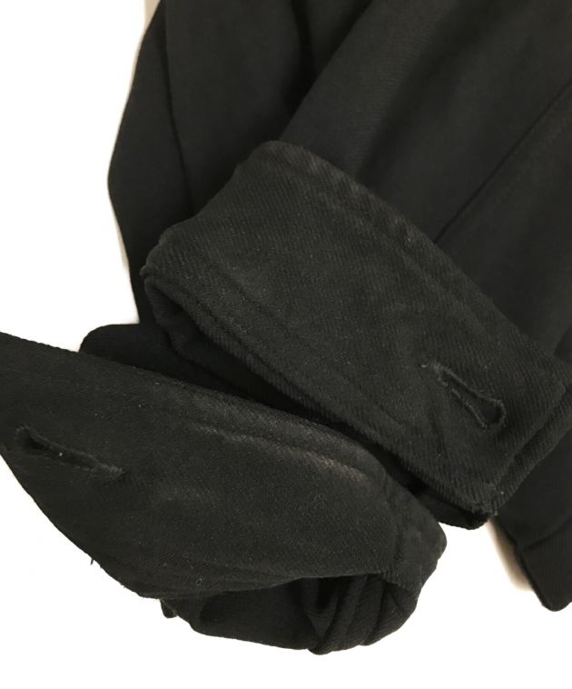 COMME des GARCONS HOMME PLUS (コムデギャルソンオムプリュス) ポリ縮絨スーベニアジャケット ブラック サイズ:表記なし