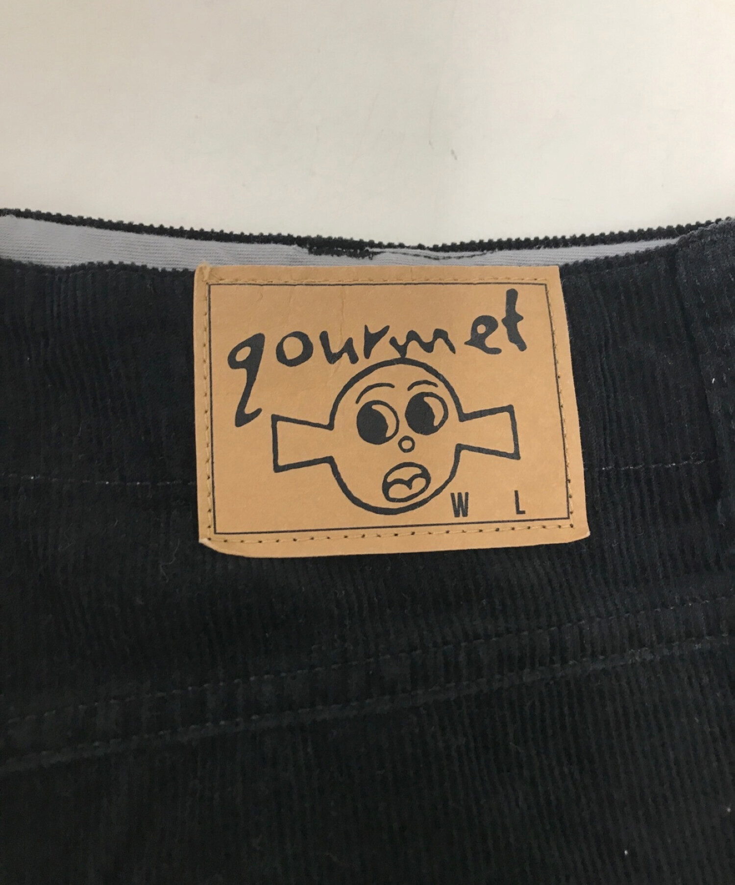 gourmet jeans (グルメジーンズ) TYPE-3 LEANコーデュロイパンツ ブラック サイズ:W36