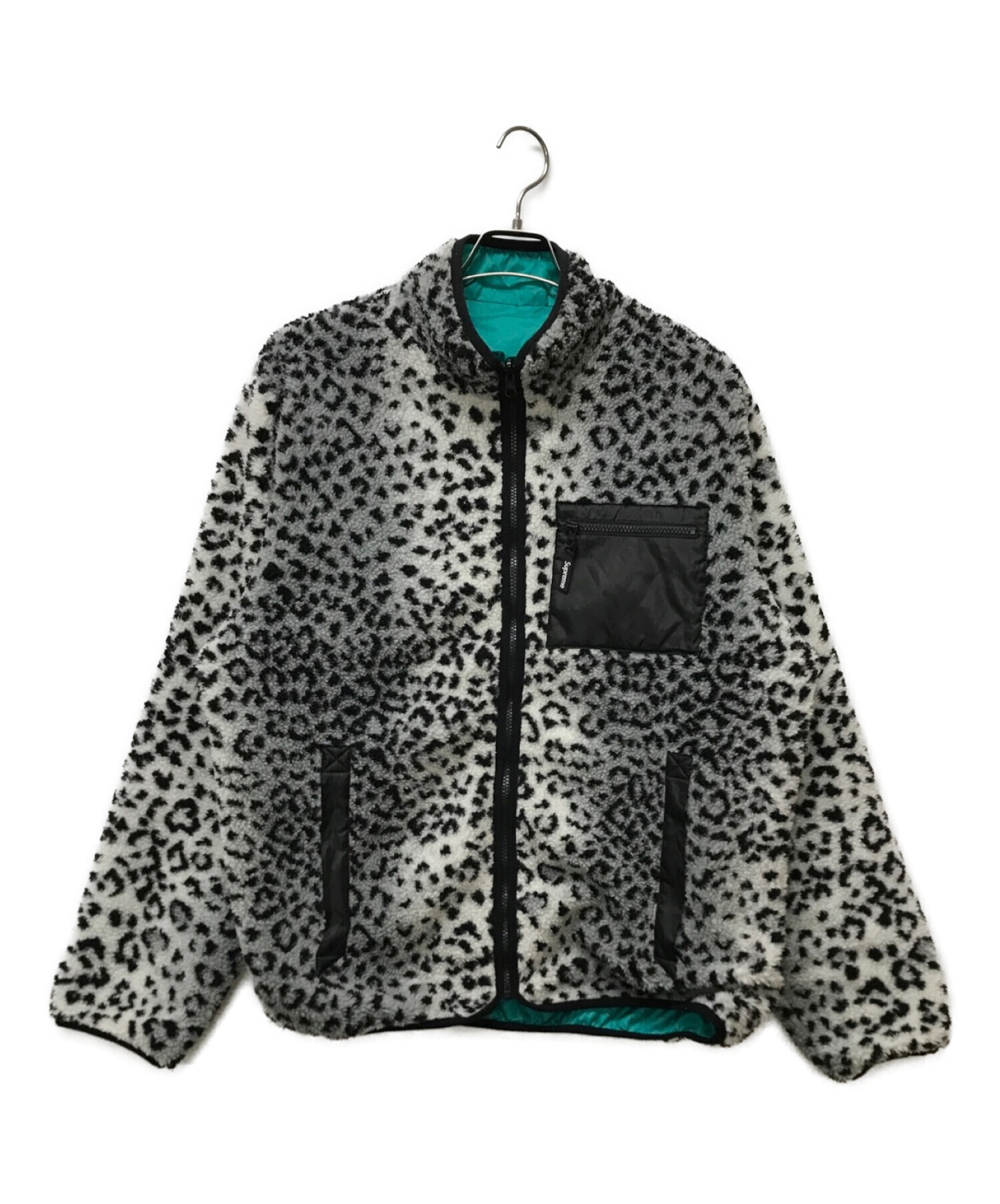 タグ表記Ｍサイズsupreme leopard Fleece Jacket