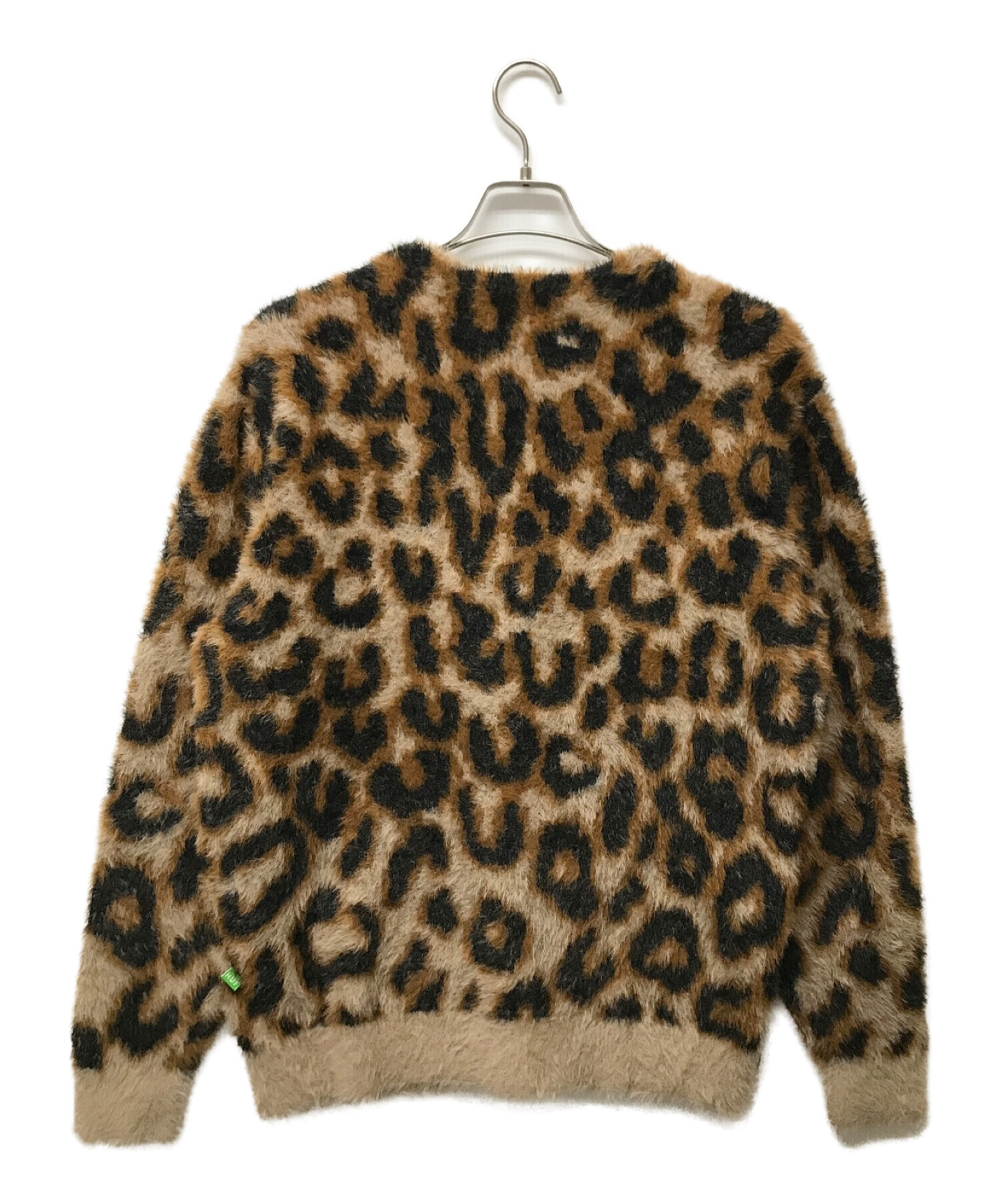 HUF (ハフ) LEOPARD CARDIGAN ベージュ サイズ:L