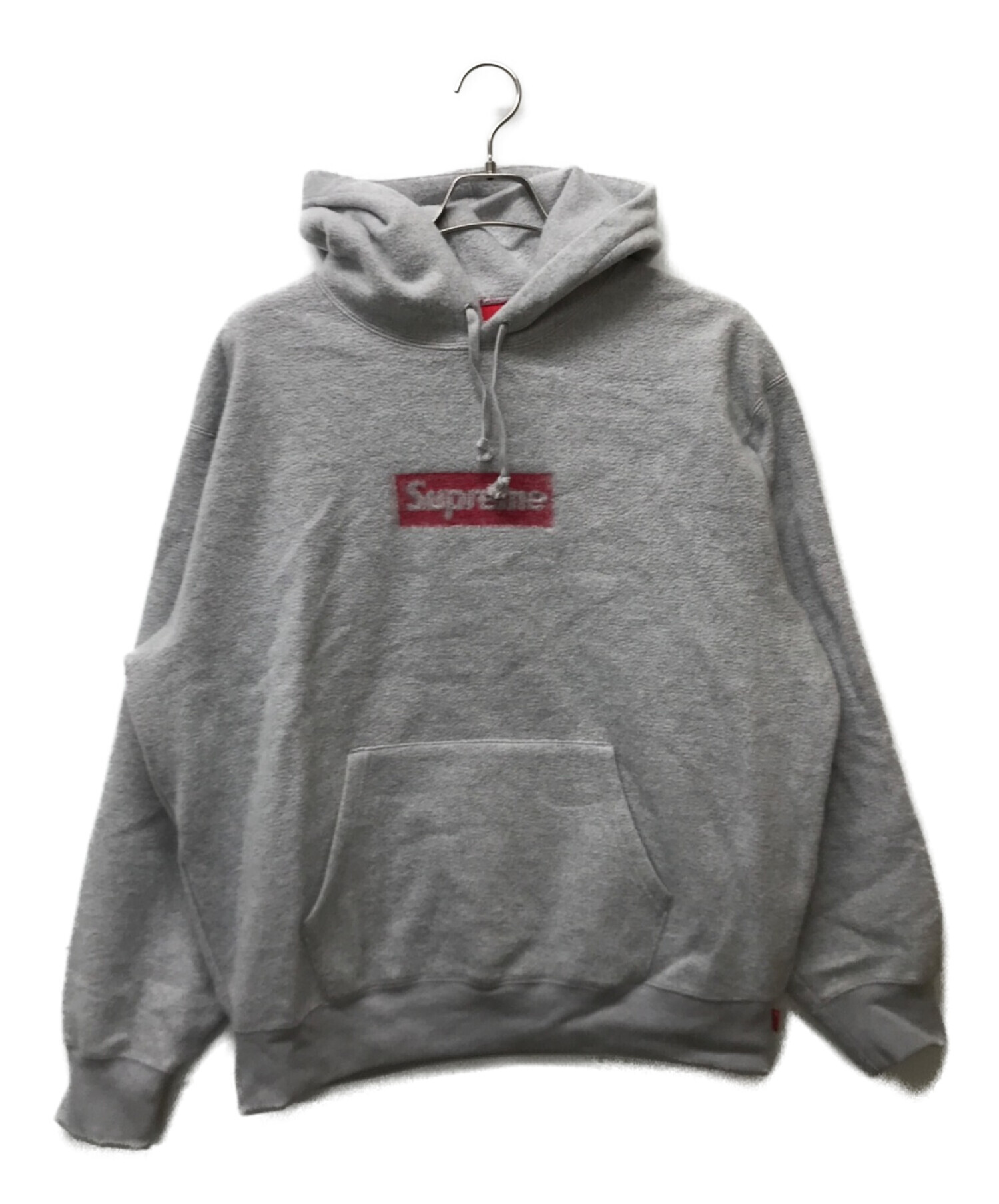 SUPREME (シュプリーム) Inside Out Box Logo Hooded Sweatshirt グレー サイズ:M