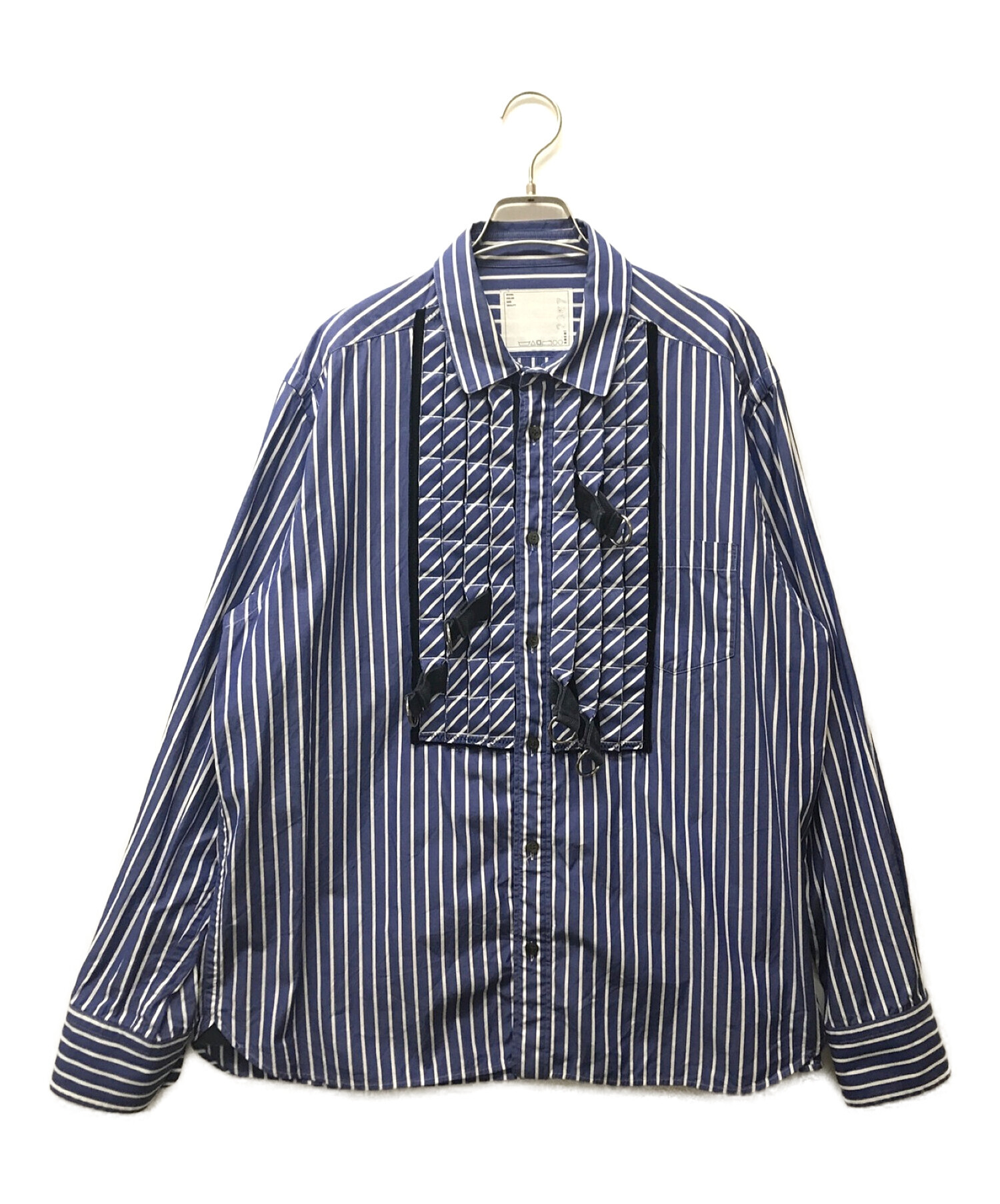 中古・古着通販】sacai (サカイ) シャツ ネイビー サイズ:表記なし