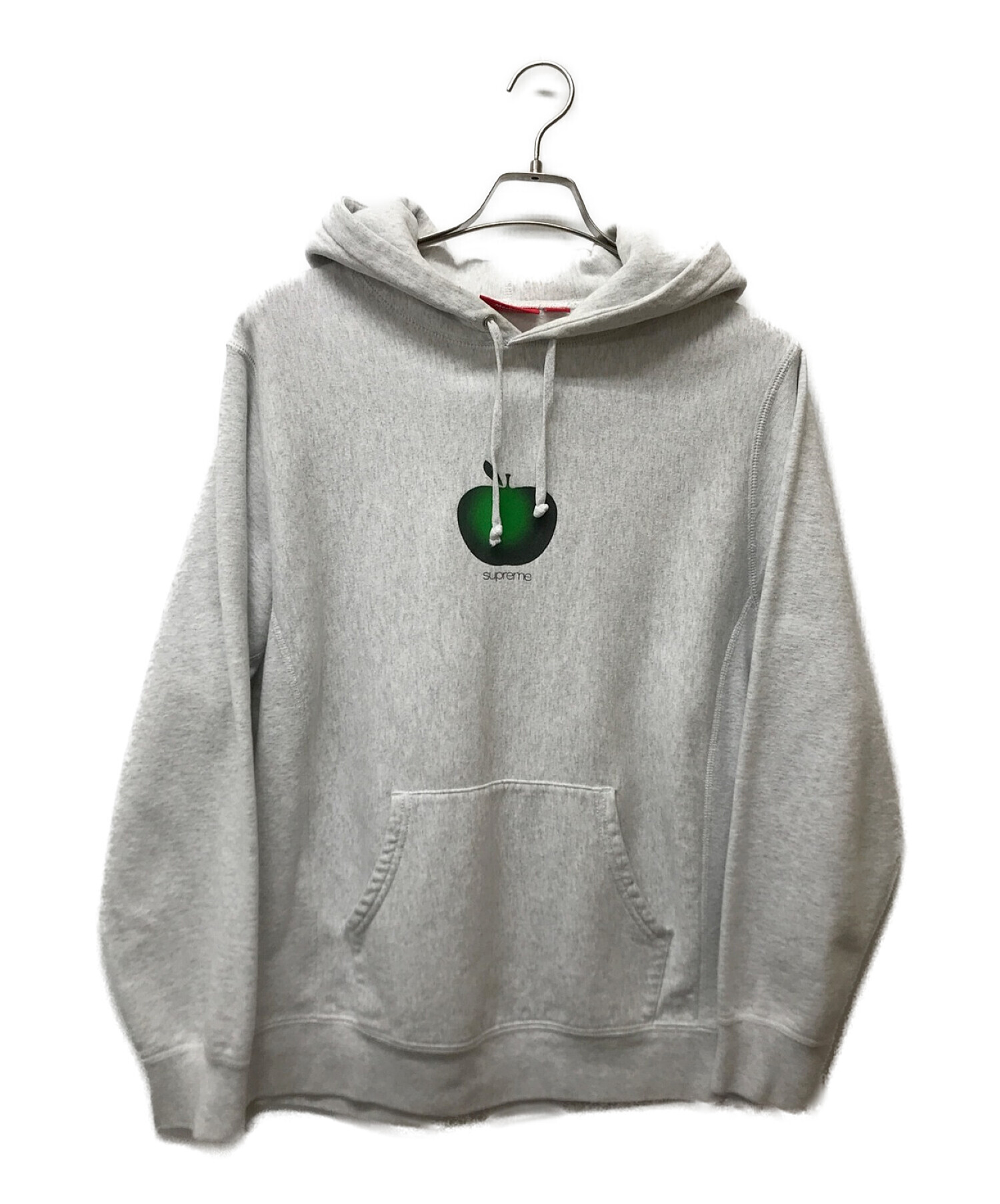 Supreme (シュプリーム) Apple Hooded Sweatshirt グレー サイズ:M