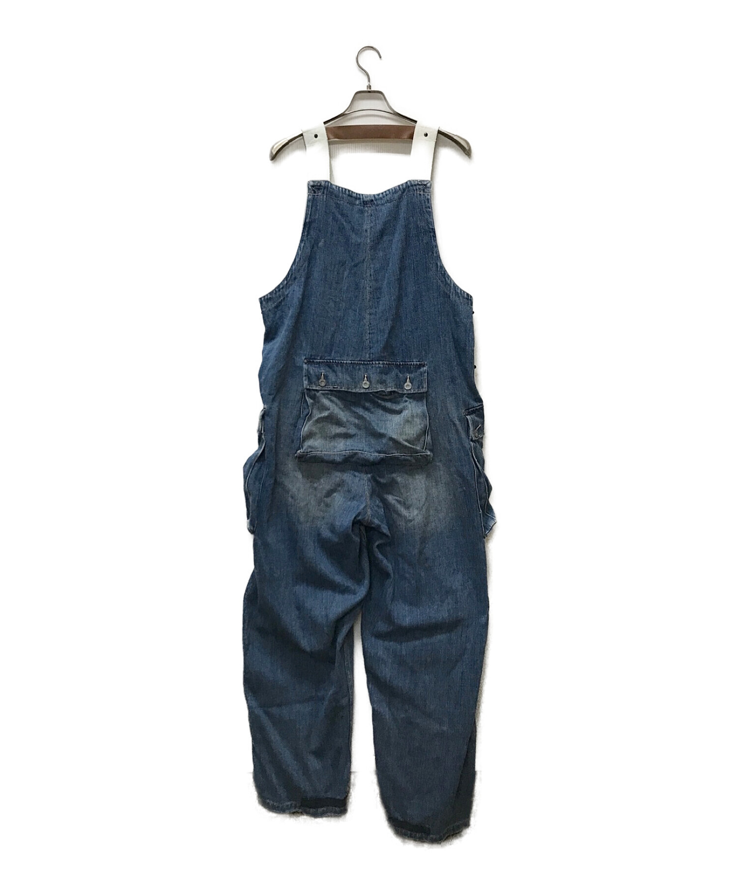 NIGEL CABOURN LYBRO (ナイジェルケーボン ライブロ) NAVAL DUNGAREE OVERALL インディゴ サイズ:50