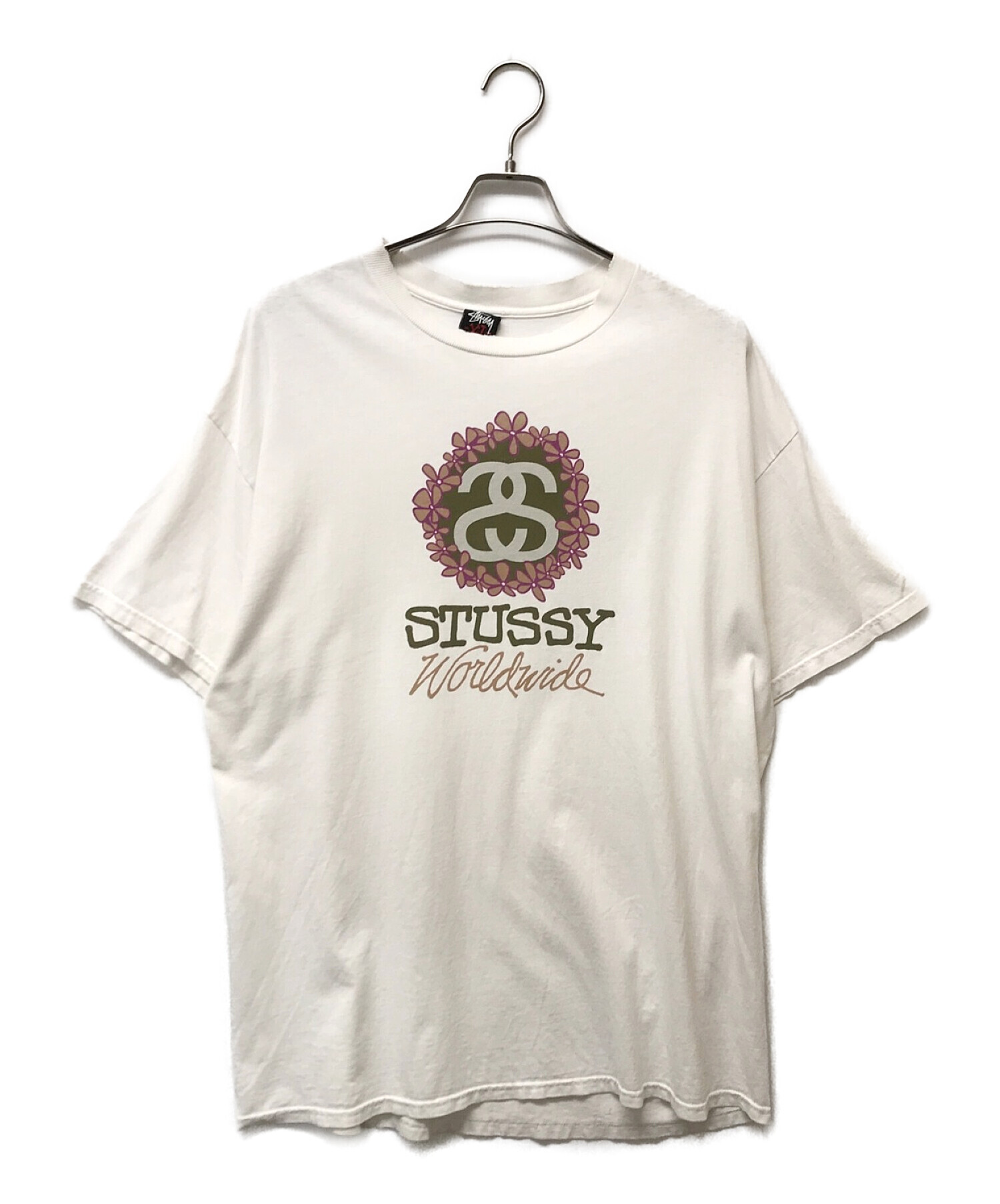 新品】stussy Tシャツ サイズXL ホワイト-