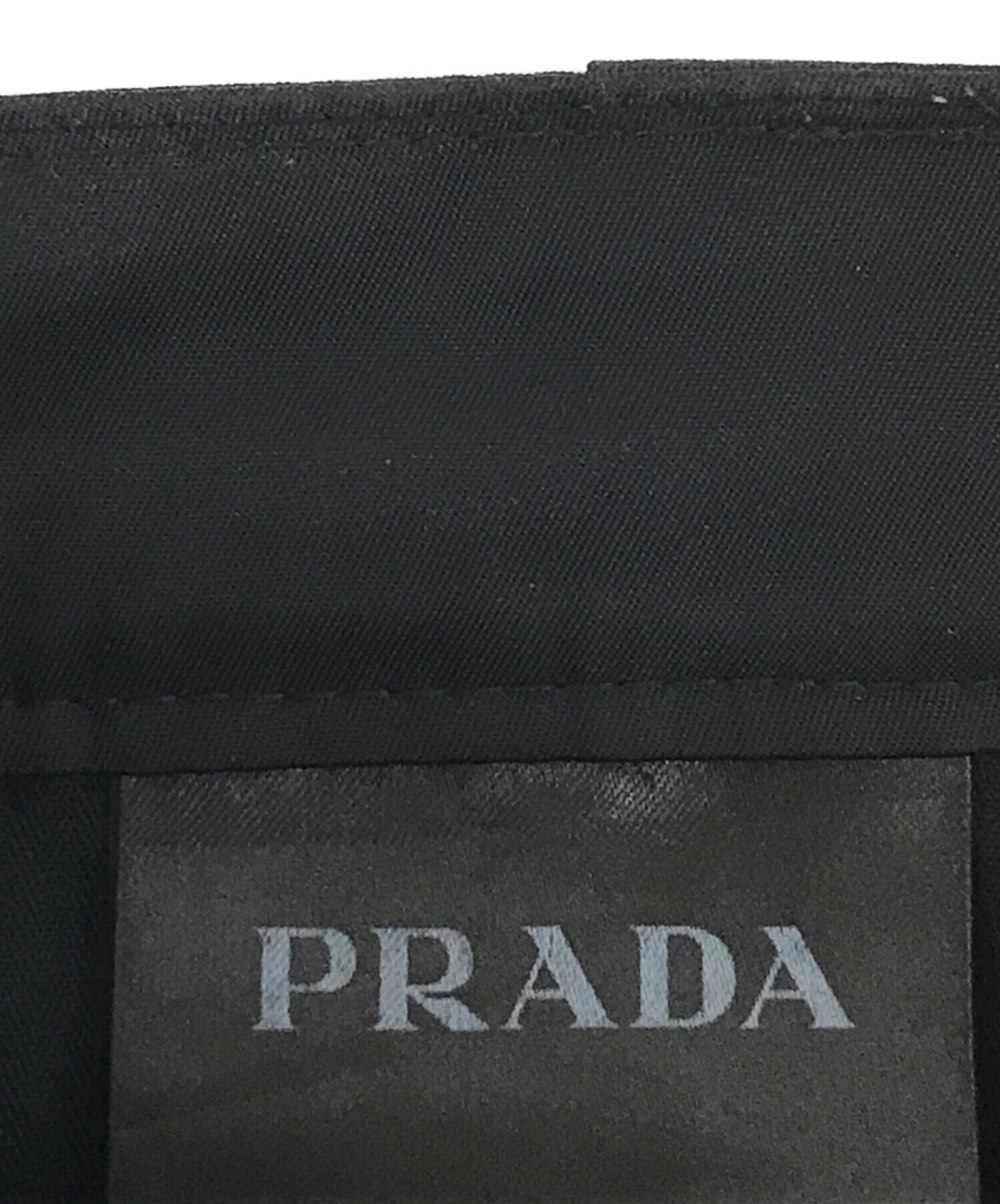 中古・古着通販】PRADA (プラダ) ナイロンギャバジントラウザーパンツ